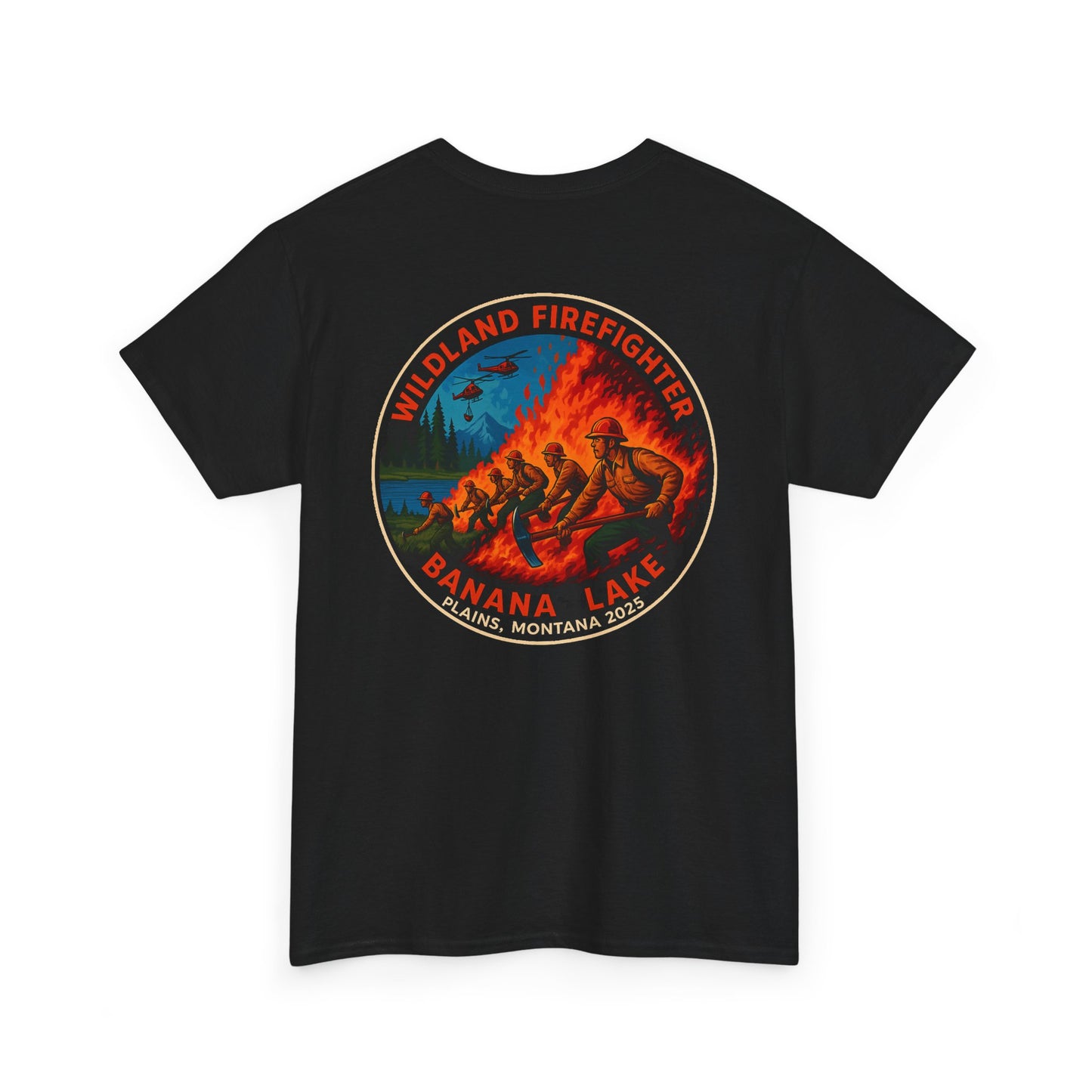 Wildland Firefighter Tee - Graphic Tee for Outdoor Enthusiasts, Casual Wear, Gift for Firefighters, Hiking Apparel, Adventure Shirt