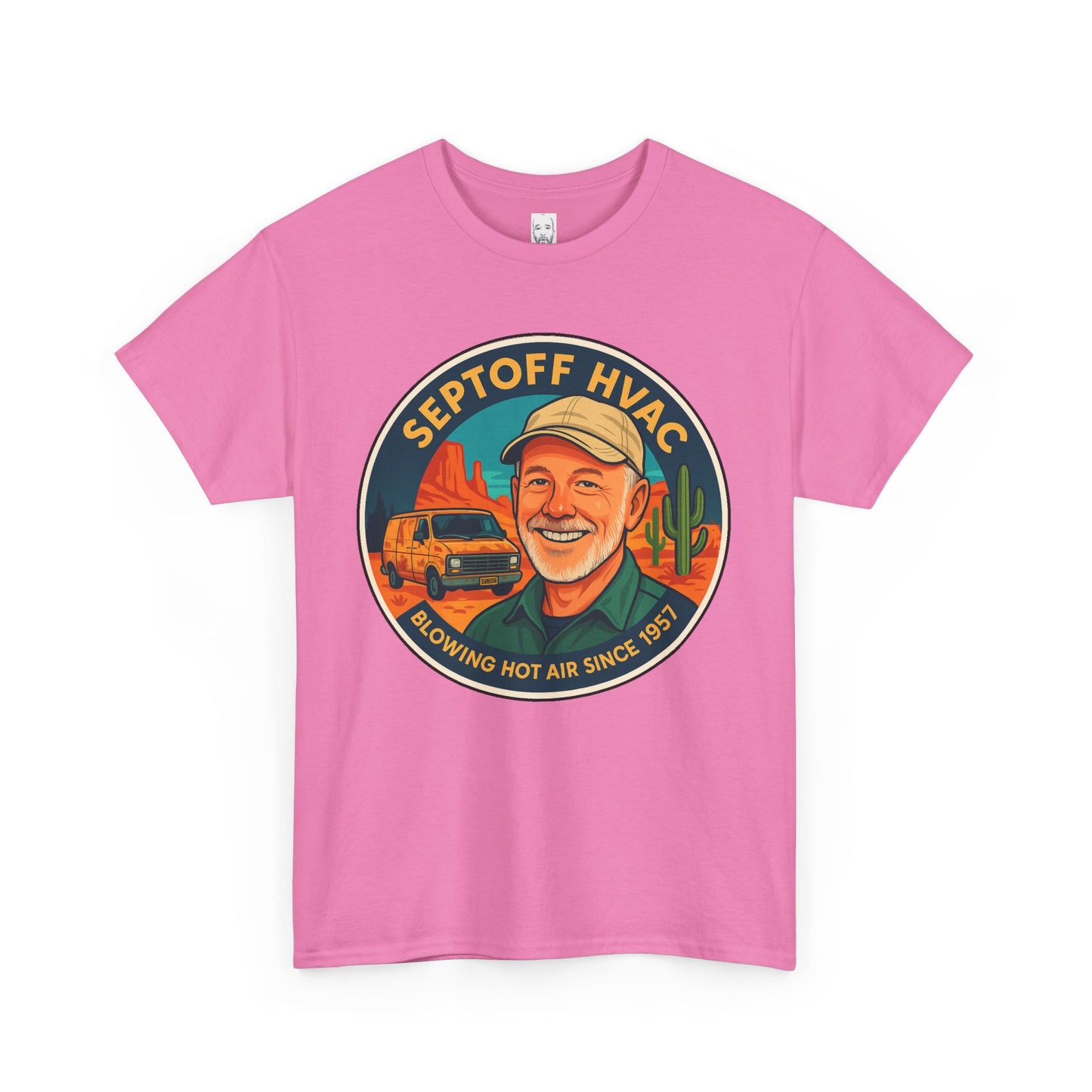 Septoff HVAC Unisex Heavy Cotton Tee