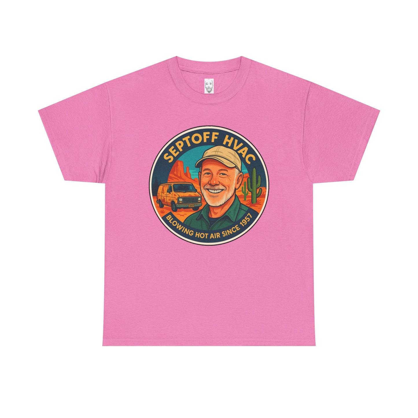 Septoff HVAC Unisex Heavy Cotton Tee
