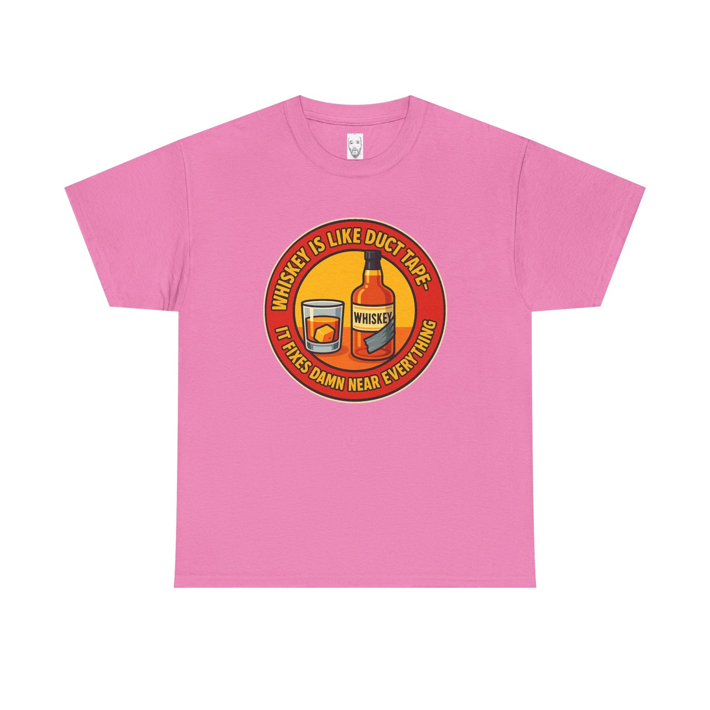 Whiskey Is Like Duct Tape T-Shirt - Funny Unisex Cotton Tee, Great for Parties, Gifts, Birthdays, Casual Wear, Humor Merch