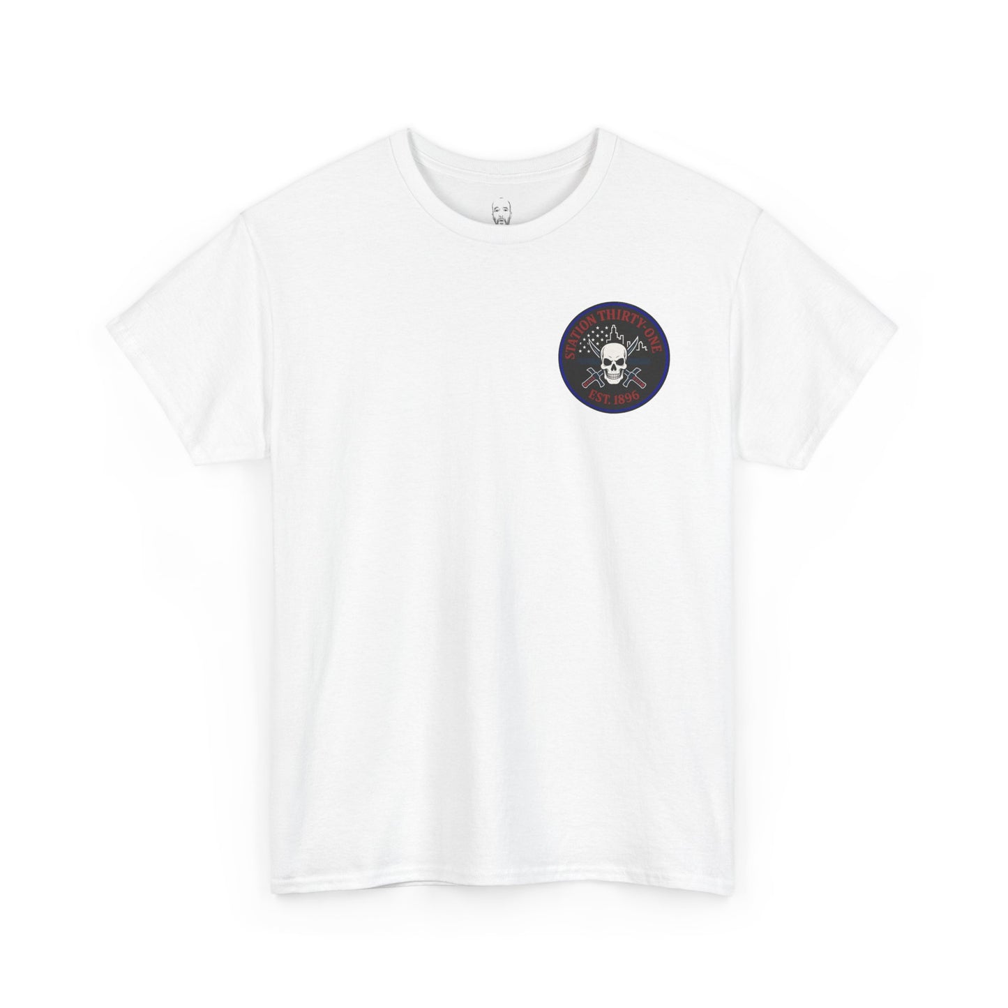 Retro Station 31 Skull Graphic Tee, Unisex Casual Shirt, Edgy Everyday Wear, Perfect for Gifting, Unique Art T-Shirt,