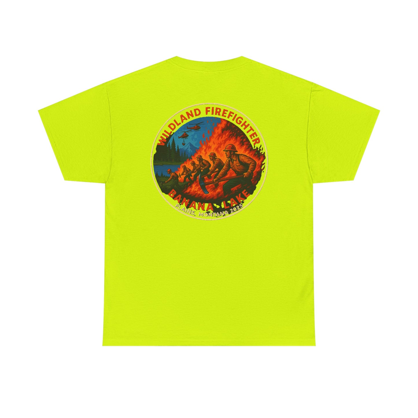 Wildland Firefighter Tee - Graphic Tee for Outdoor Enthusiasts, Casual Wear, Gift for Firefighters, Hiking Apparel, Adventure Shirt
