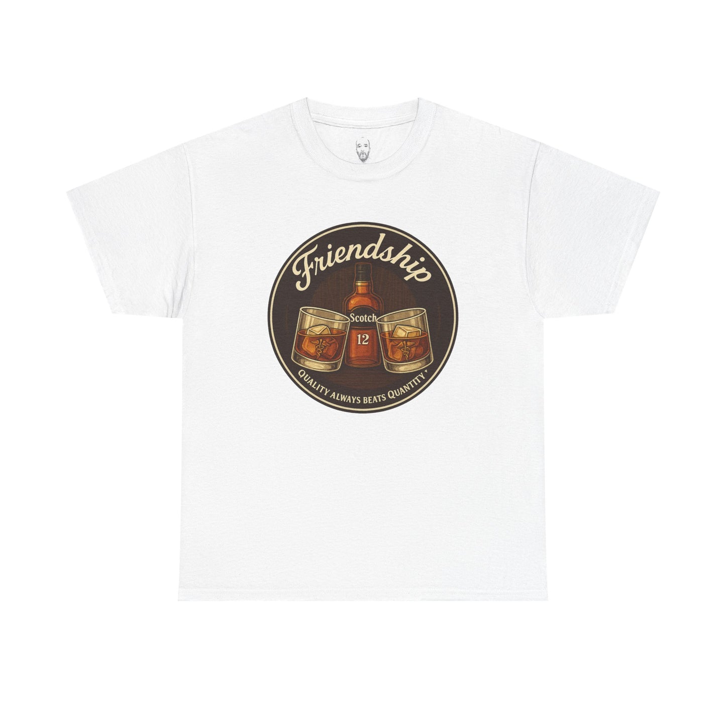 Friendship Bond Unisex Heavy Cotton Tee, Friendship Gift, Unique Gift for Friends, Casual Wear, Best Friend Tee, Gift for Him/Her