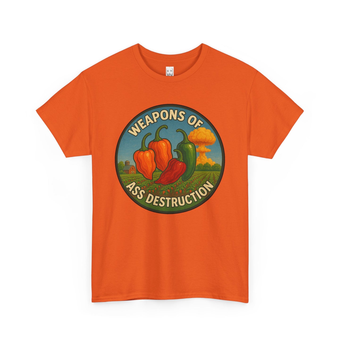Funny Unisex Heavy Cotton Tee - Weapons of Ass Destruction