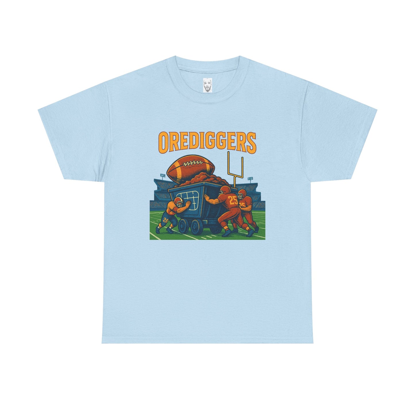 Unisex Heavy Cotton Tee - Orediggers Sports Tee for Game Day