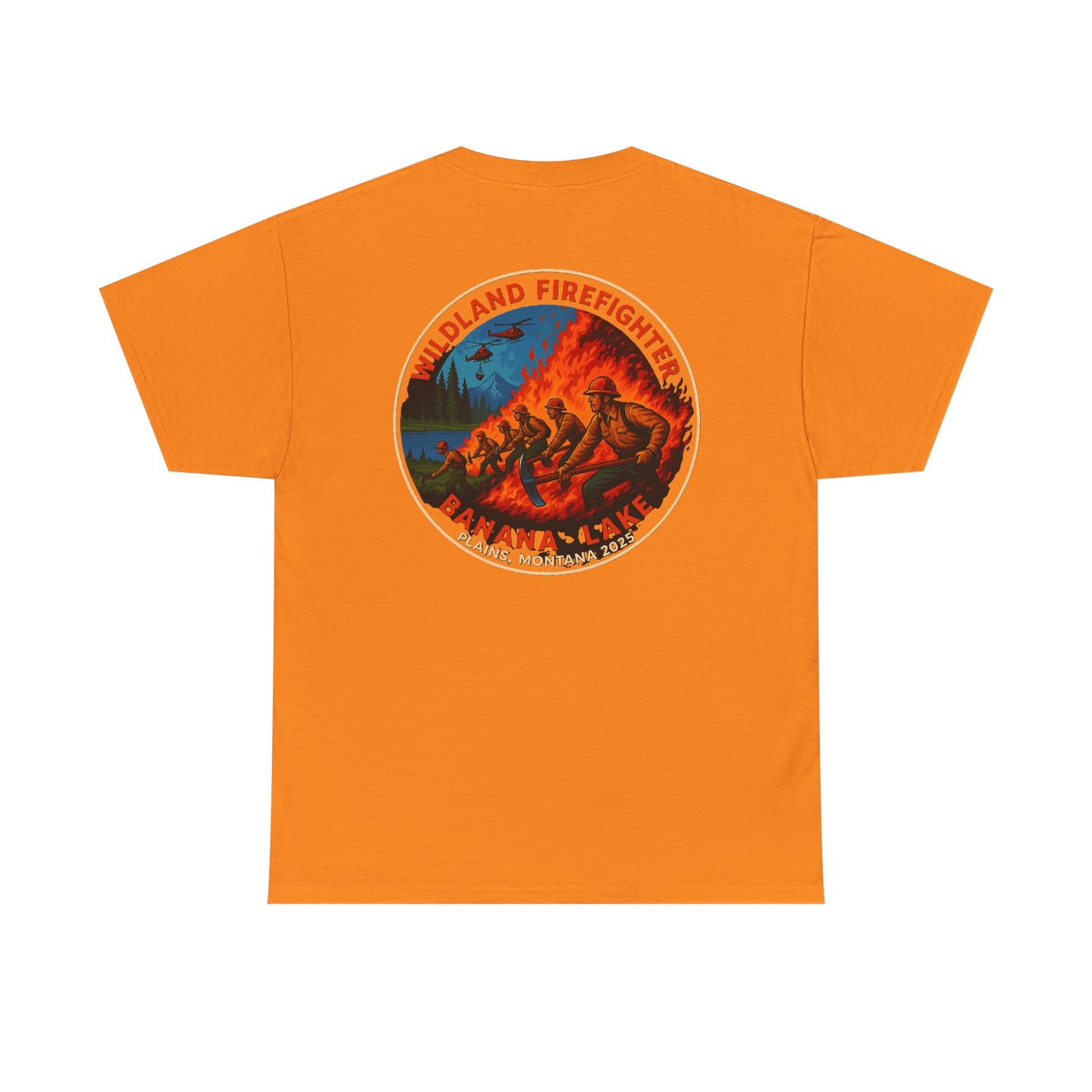 Wildland Firefighter Tee - Graphic Tee for Outdoor Enthusiasts, Casual Wear, Gift for Firefighters, Hiking Apparel, Adventure Shirt