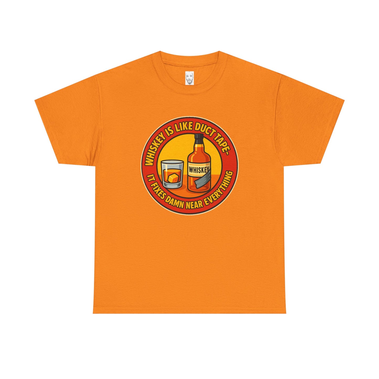 Whiskey Is Like Duct Tape T-Shirt - Funny Unisex Cotton Tee, Great for Parties, Gifts, Birthdays, Casual Wear, Humor Merch