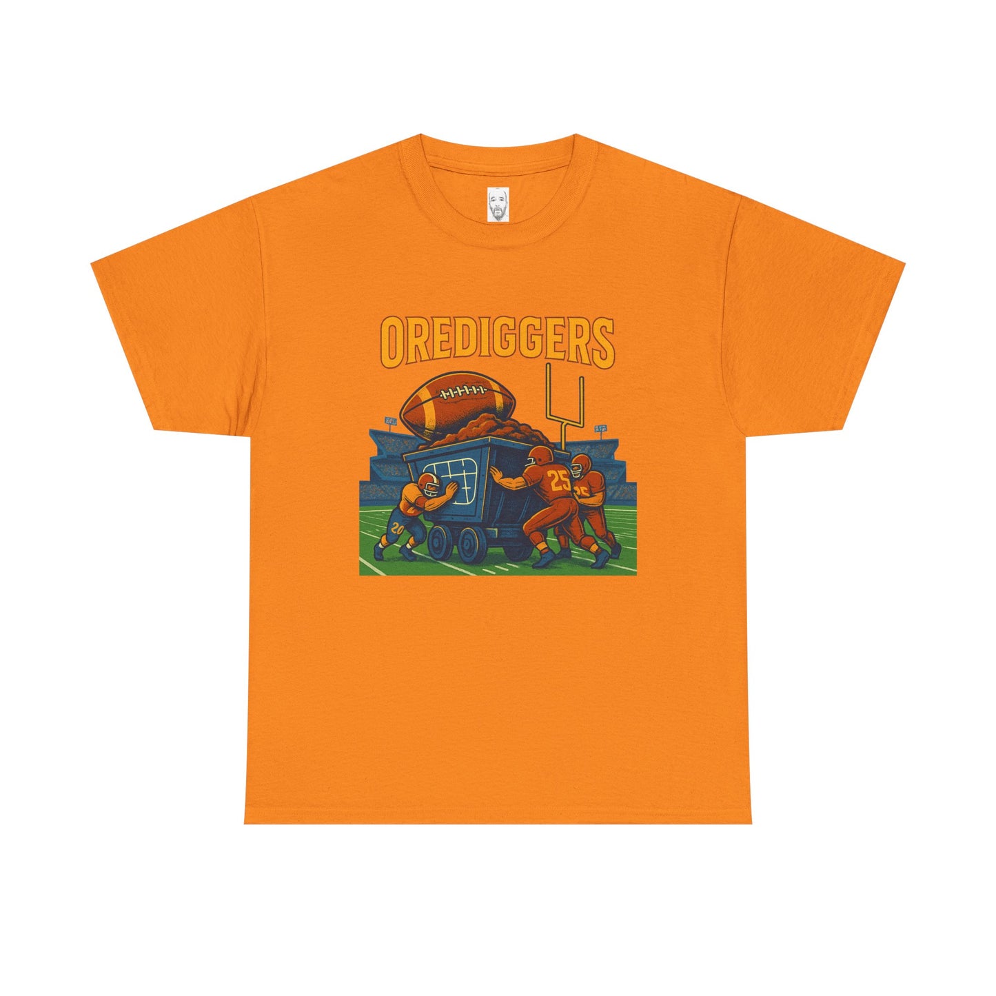 Unisex Heavy Cotton Tee - Orediggers Sports Tee for Game Day