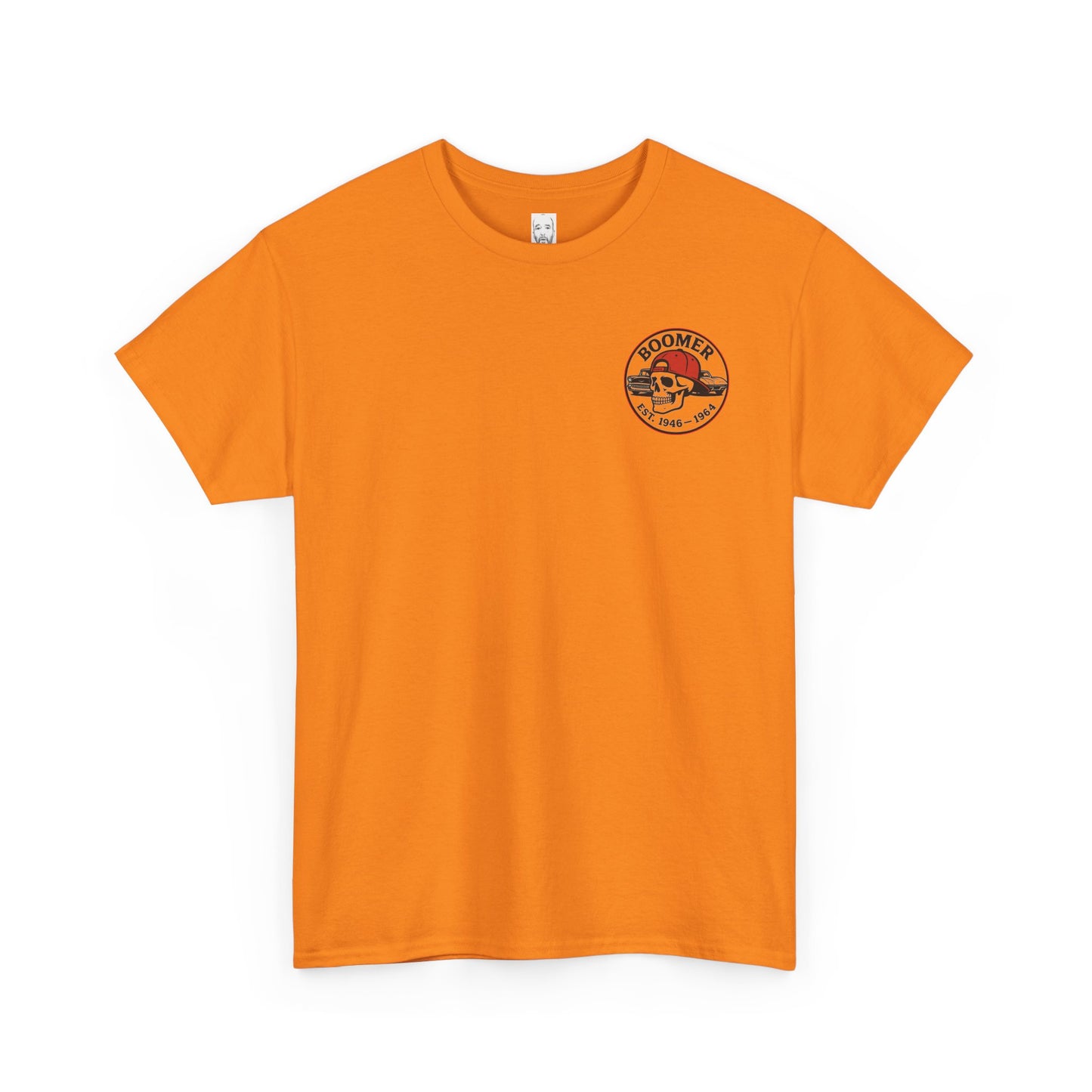 Cool Vintage Boomer Tee, Unisex Graphic Tee, Retro Skull Shirt, Gift for Dads, Birthday T-Shirt