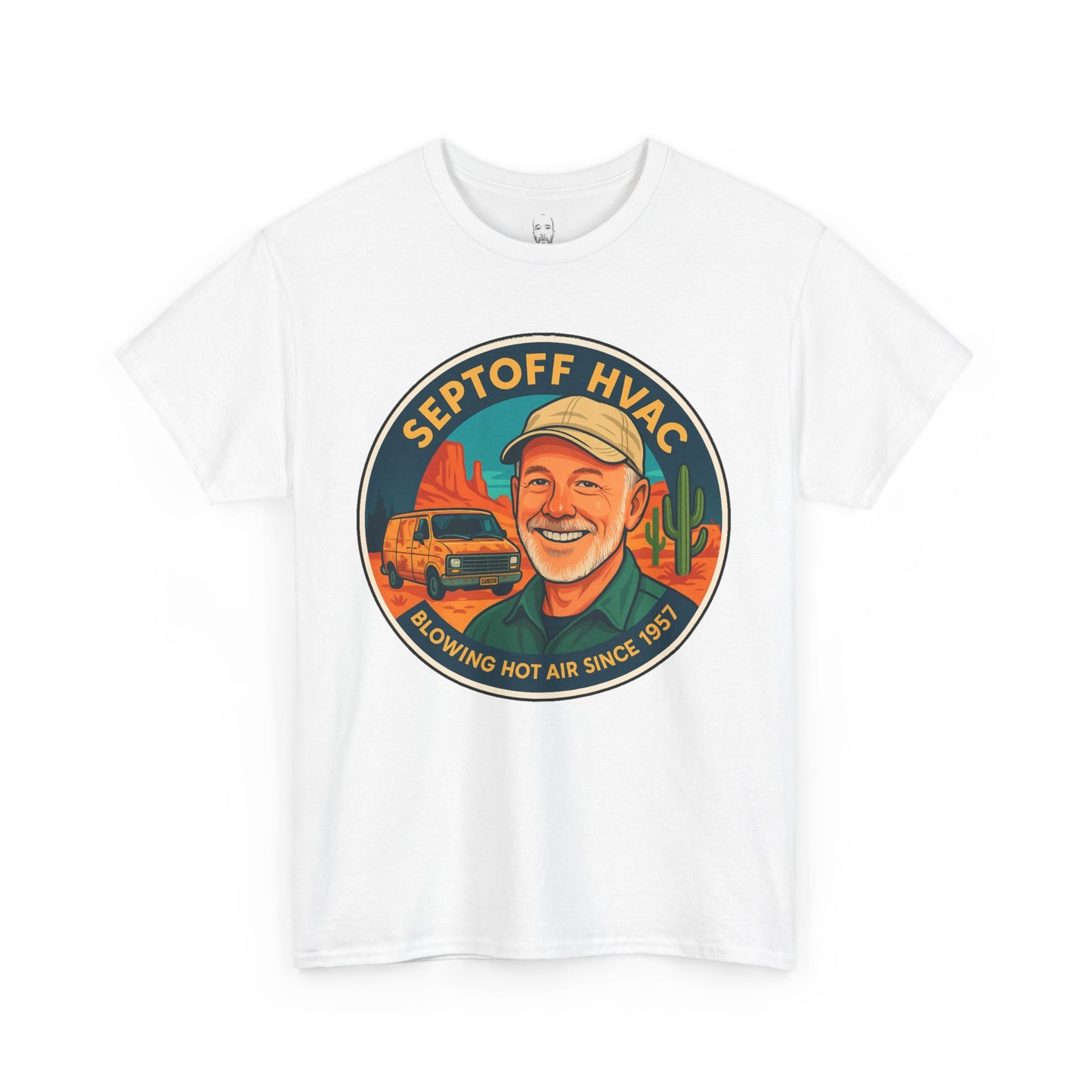Septoff HVAC Unisex Heavy Cotton Tee