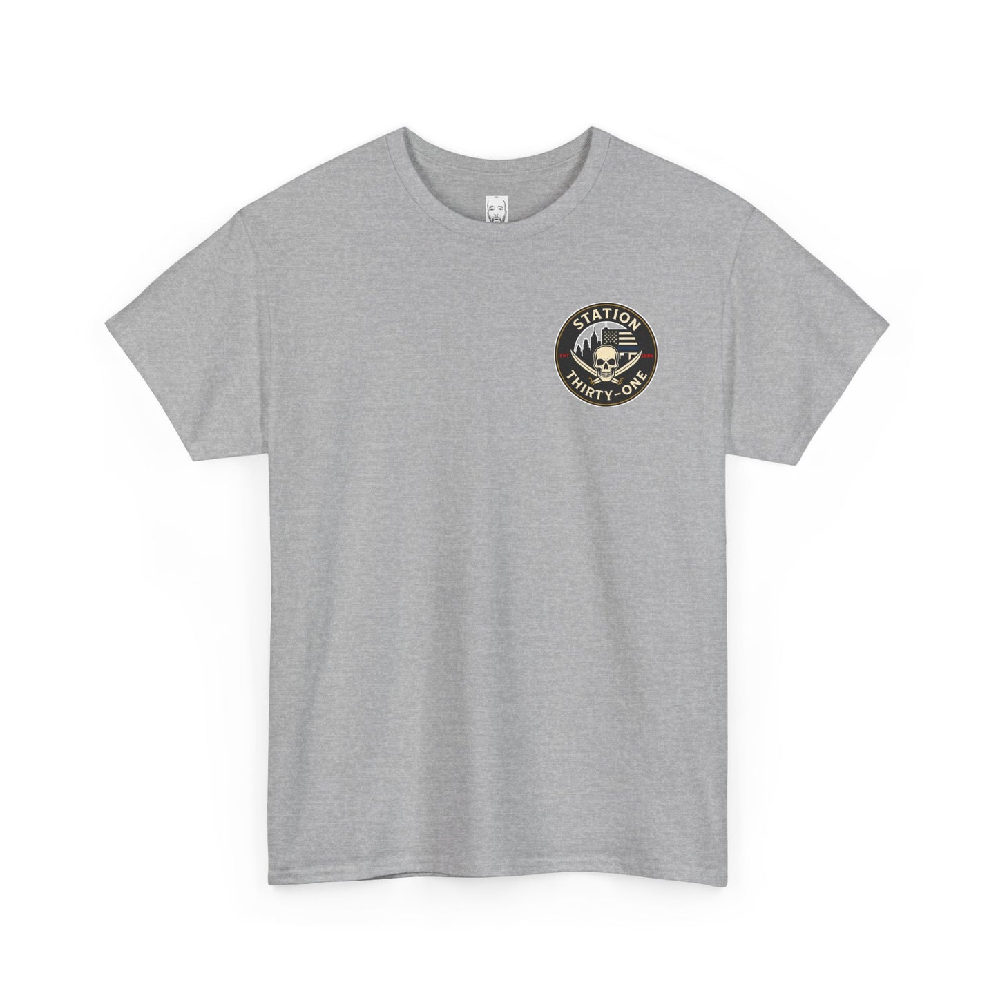 Unisex Heavy Cotton Tee - Station Thirty-One Fitness Graphic T-Shirt