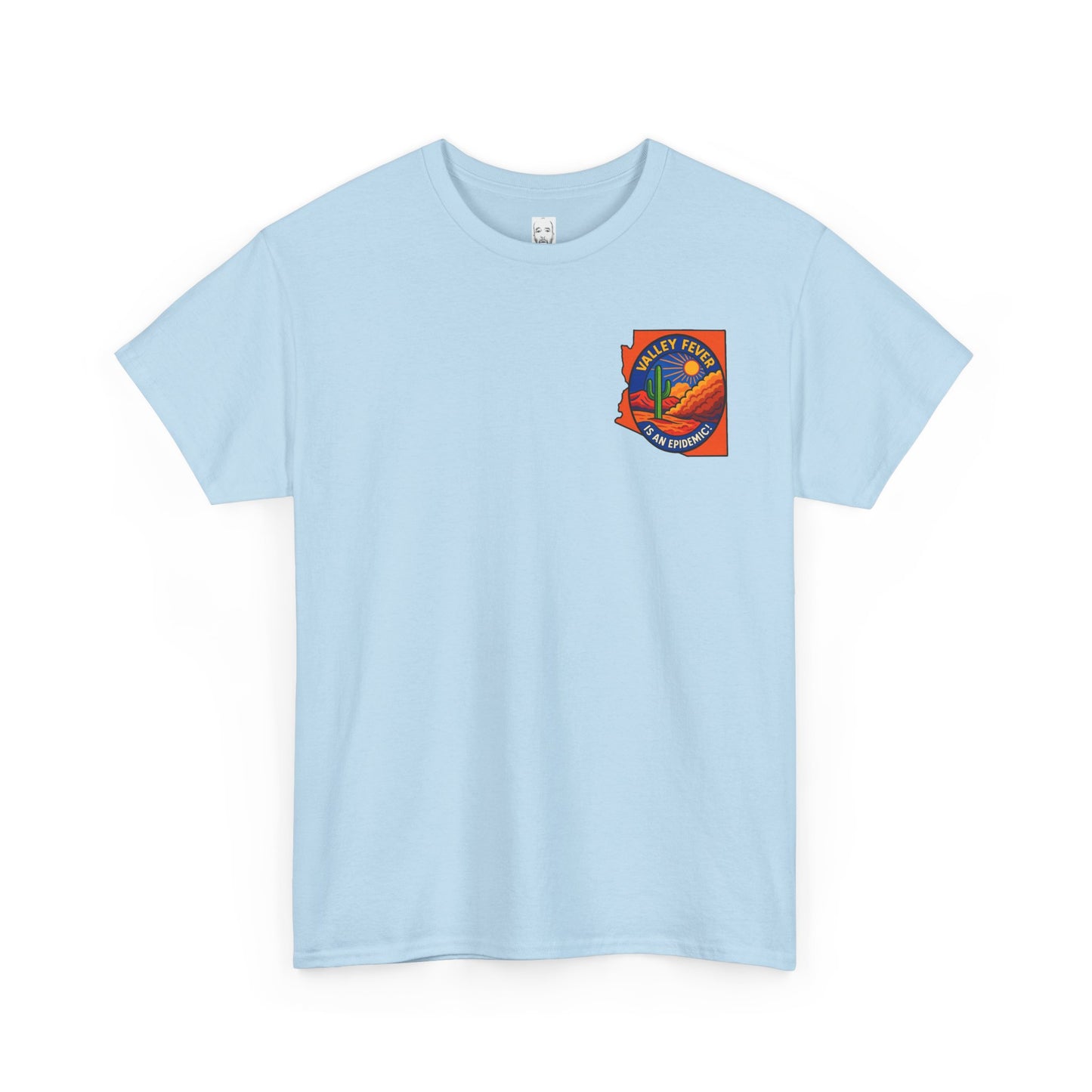 Valley Fever Epidemic Unisex Heavy Cotton Tee - Support Health Education