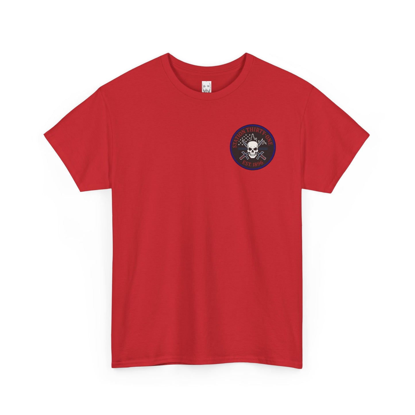 Retro Station 31 Skull Graphic Tee, Unisex Casual Shirt, Edgy Everyday Wear, Perfect for Gifting, Unique Art T-Shirt,
