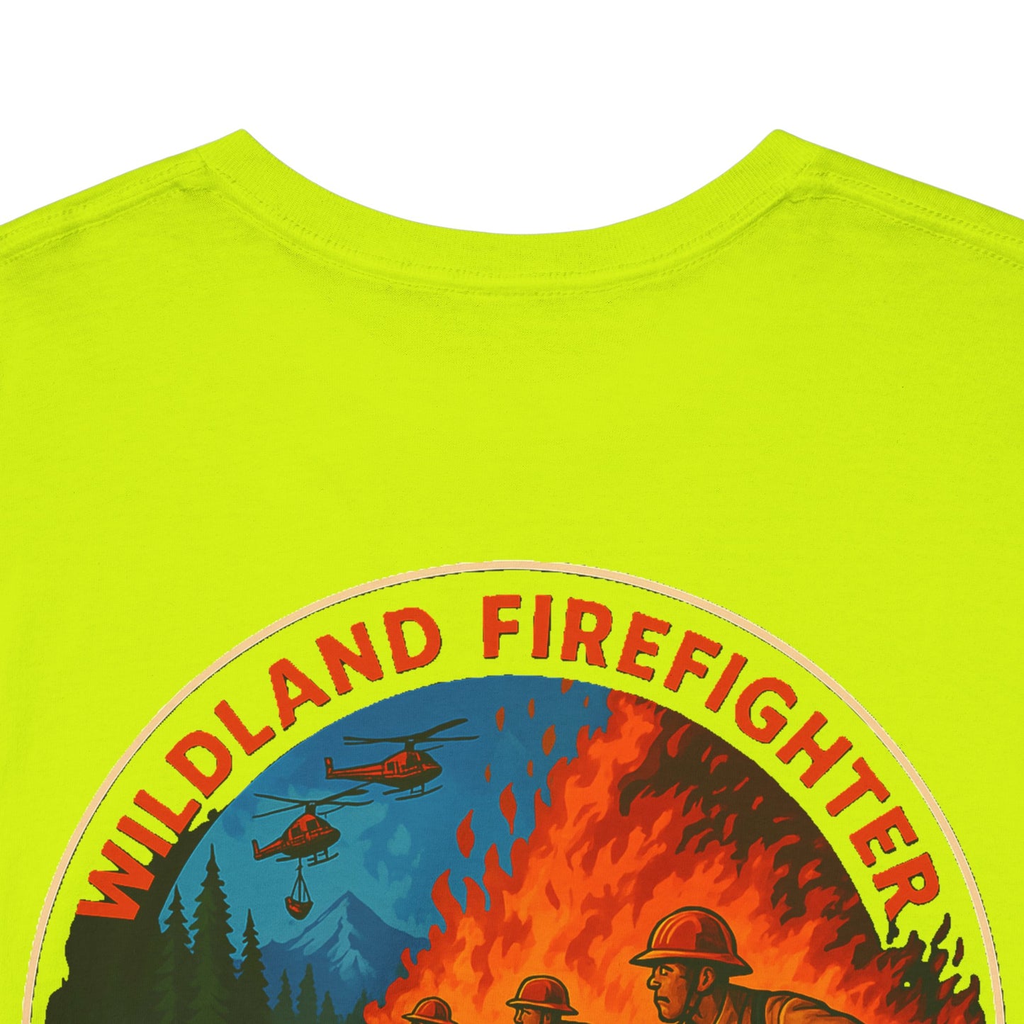 Wildland Firefighter Tee - Graphic Tee for Outdoor Enthusiasts, Casual Wear, Gift for Firefighters, Hiking Apparel, Adventure Shirt