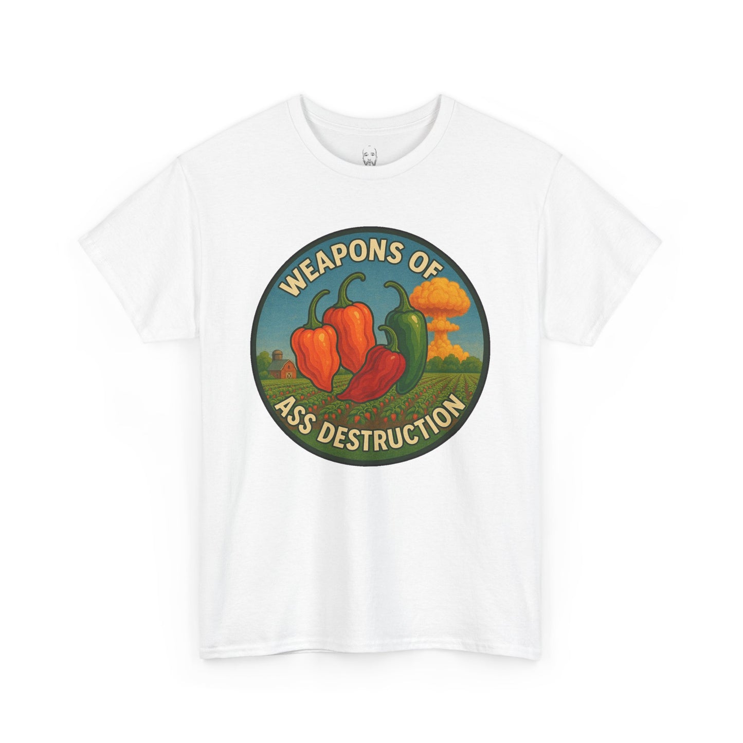 Funny Unisex Heavy Cotton Tee - Weapons of Ass Destruction