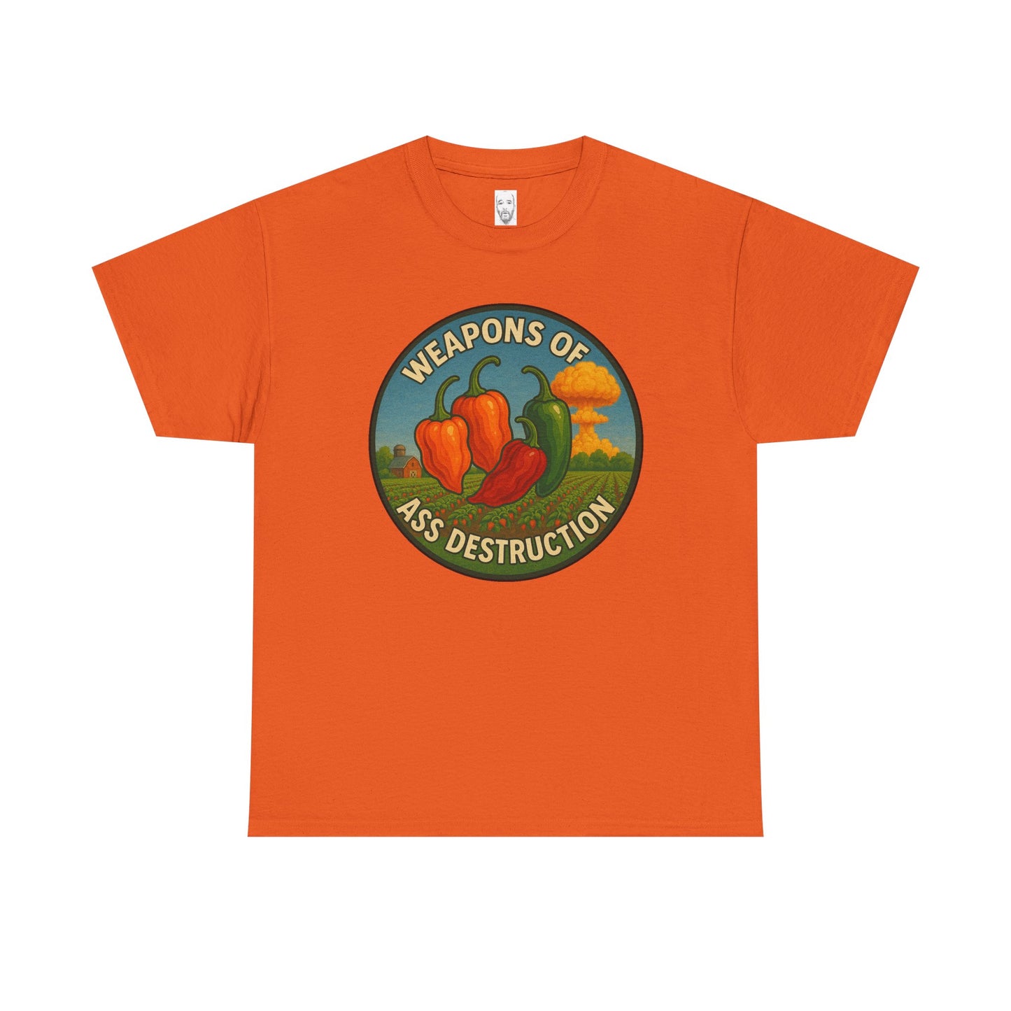 Funny Unisex Heavy Cotton Tee - Weapons of Ass Destruction