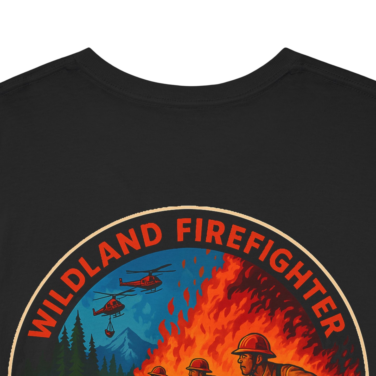Wildland Firefighter Tee - Graphic Tee for Outdoor Enthusiasts, Casual Wear, Gift for Firefighters, Hiking Apparel, Adventure Shirt