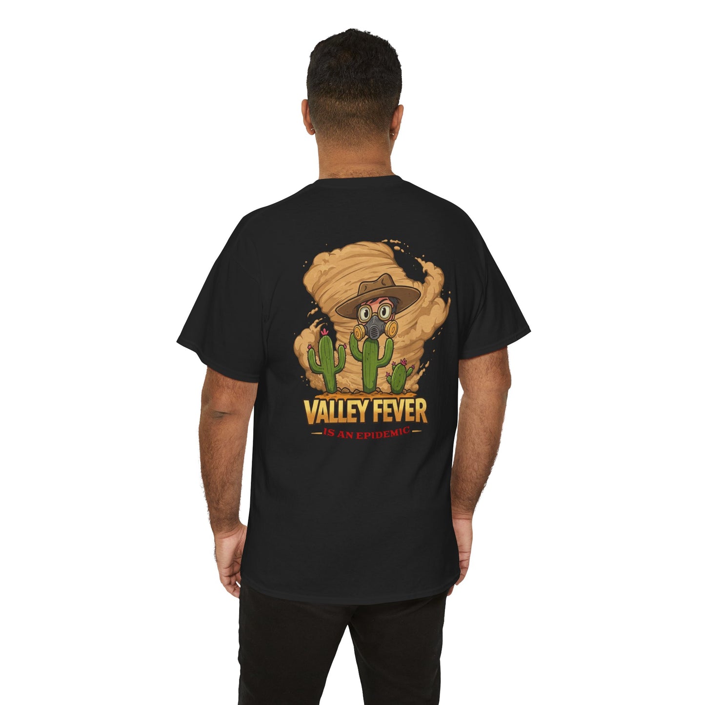 Valley Fever Is an Epidemic Unisex Heavy Cotton Tee - Fun and Unique Graphic T-Shirt