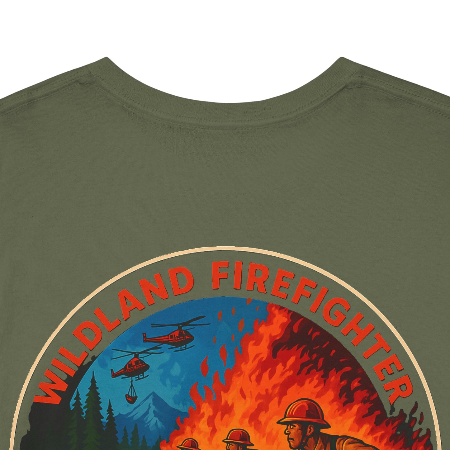 Wildland Firefighter Tee - Graphic Tee for Outdoor Enthusiasts, Casual Wear, Gift for Firefighters, Hiking Apparel, Adventure Shirt