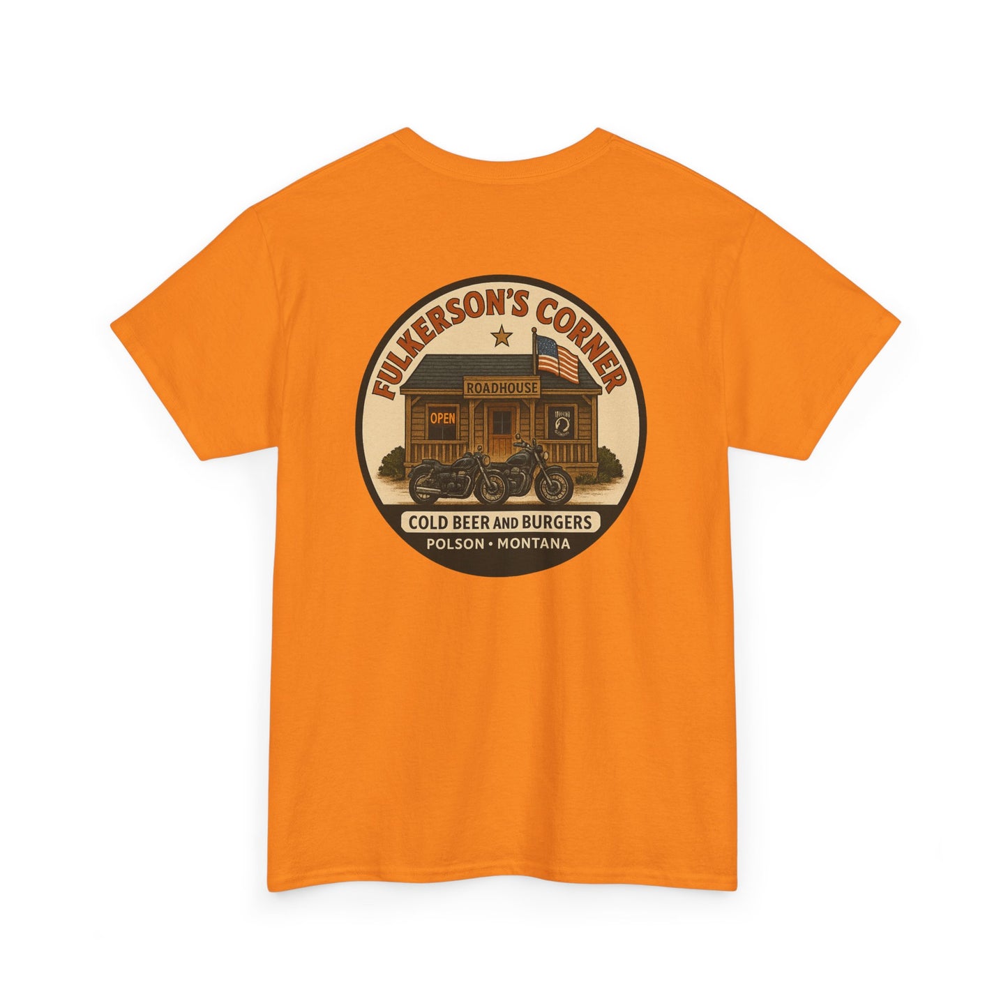 Retro Foodie Unisex Tee - Fulkerson's Corner Burger & Beer Design