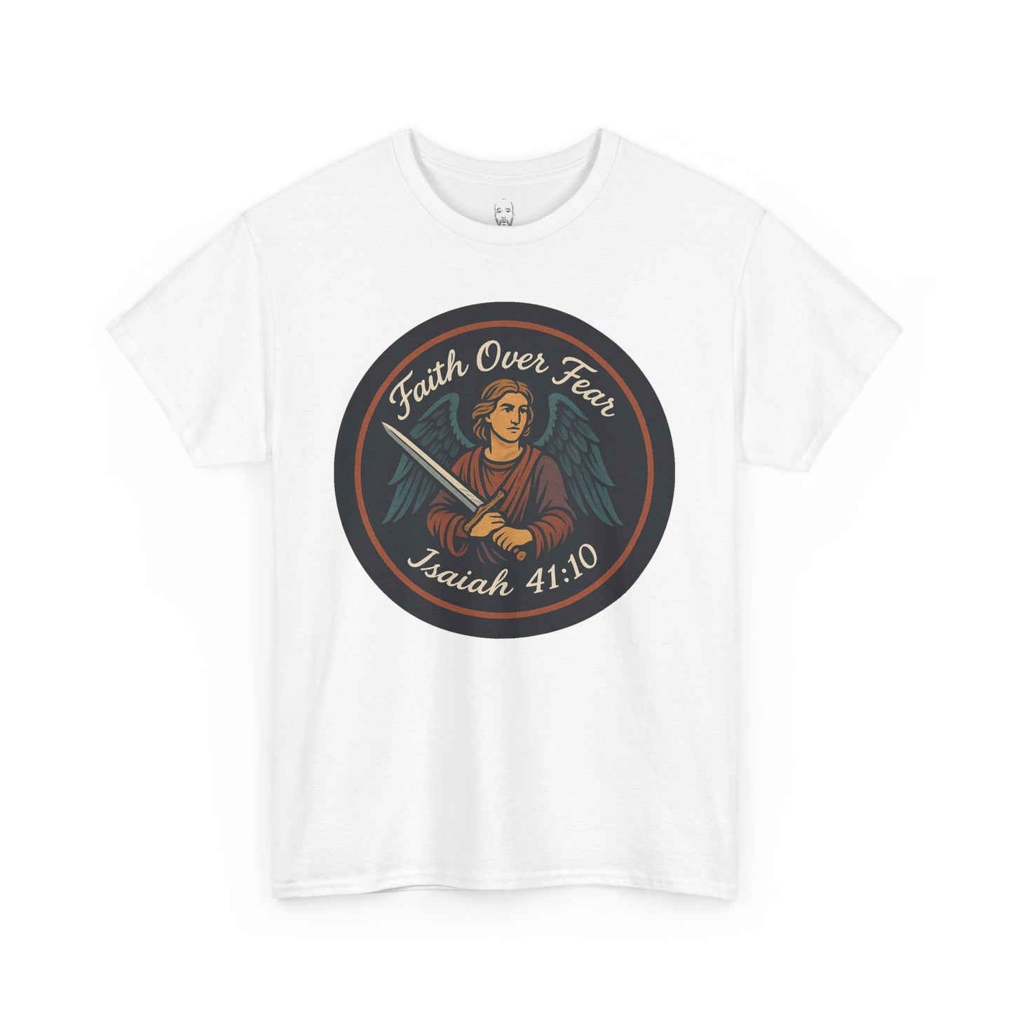 Faith Over Fear Unisex Heavy Cotton Tee – Inspirational Christian Apparel