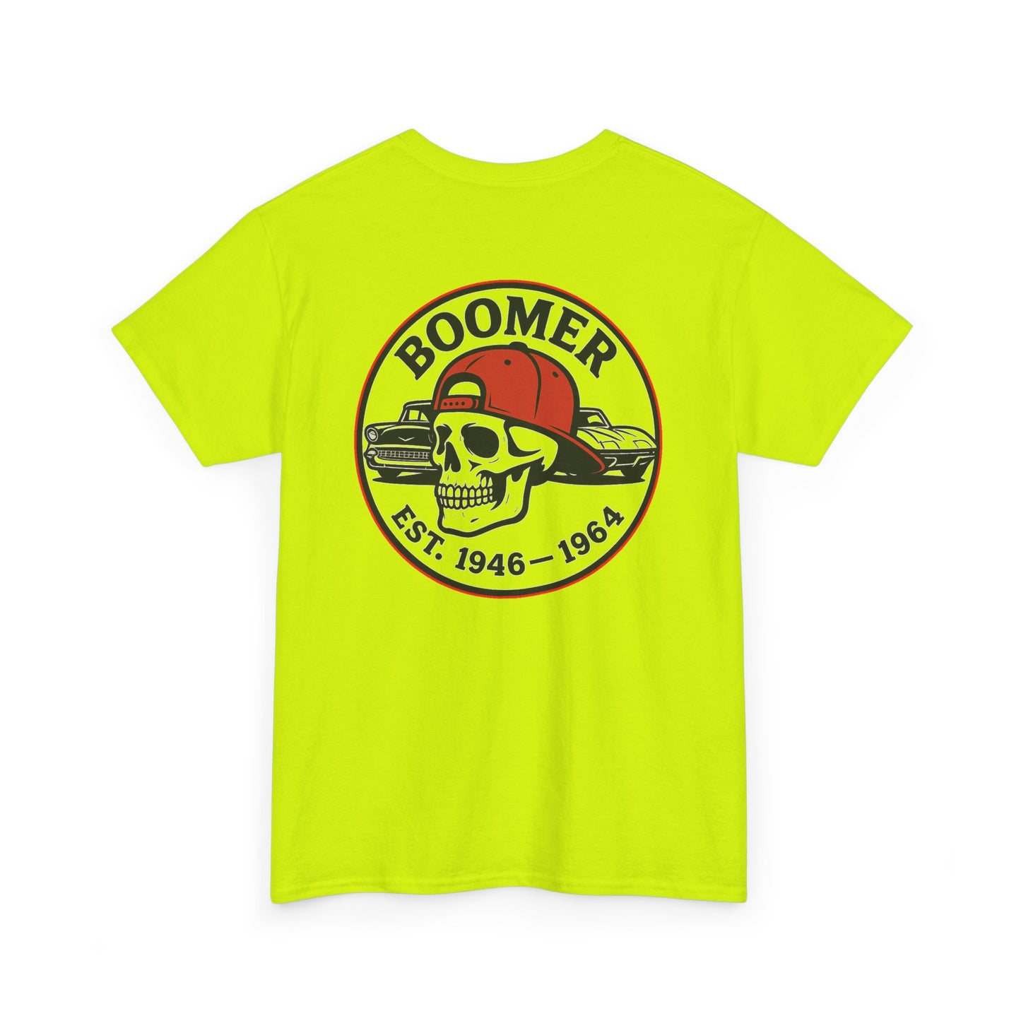 Cool Vintage Boomer Tee, Unisex Graphic Tee, Retro Skull Shirt, Gift for Dads, Birthday T-Shirt
