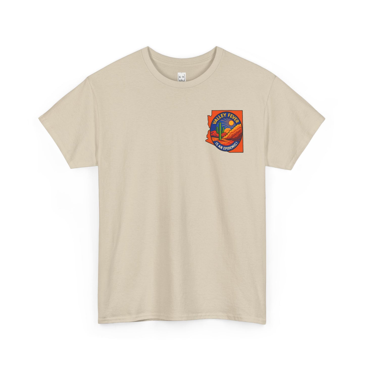 Valley Fever Epidemic Unisex Heavy Cotton Tee - Support Health Education