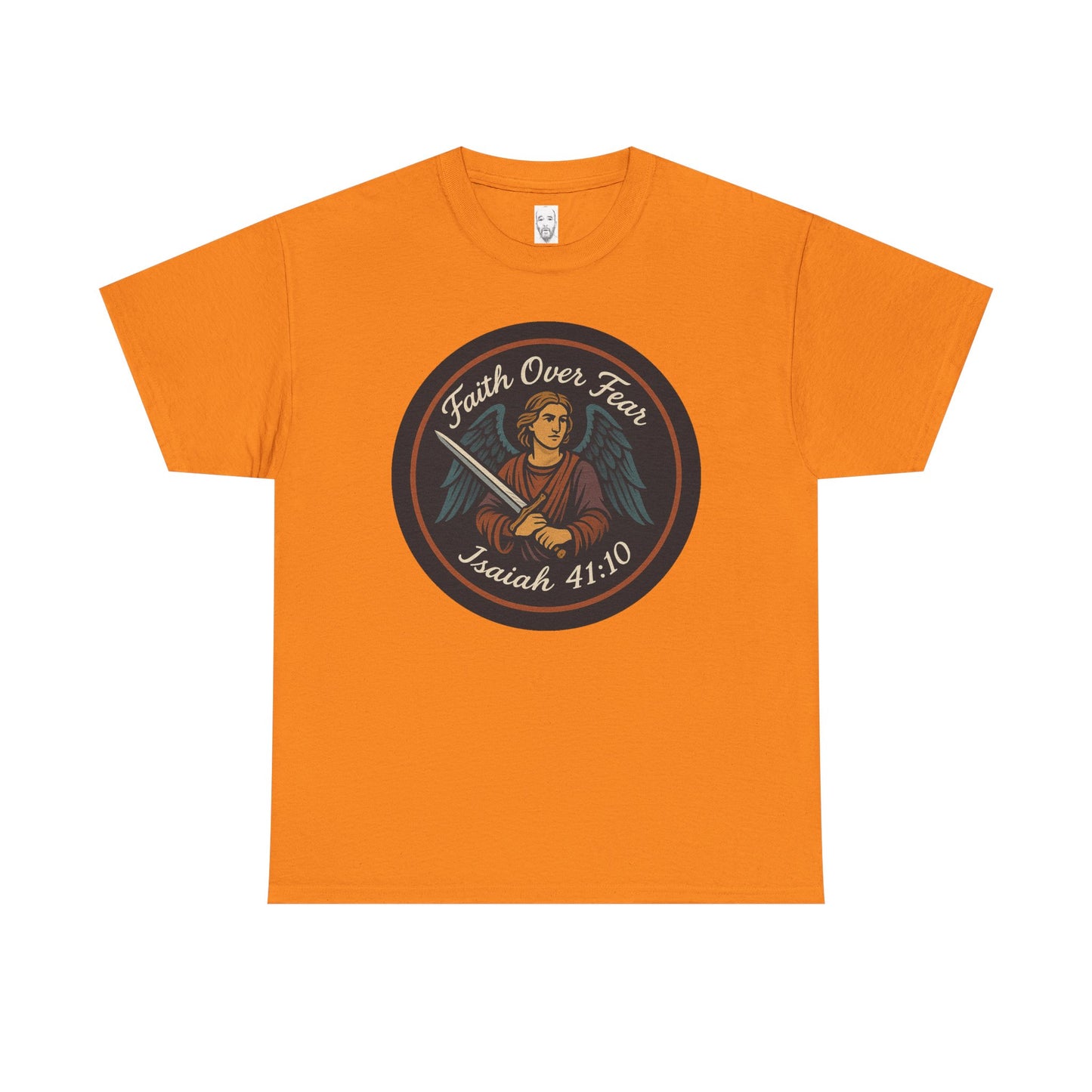 Faith Over Fear Unisex Heavy Cotton Tee – Inspirational Christian Apparel