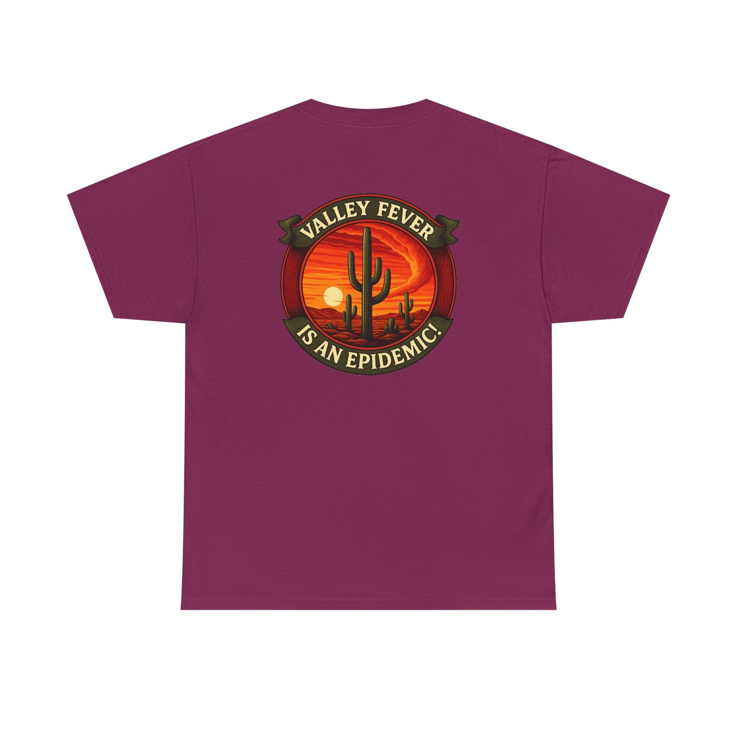 Valley Fever Awareness Unisex Heavy Cotton Tee