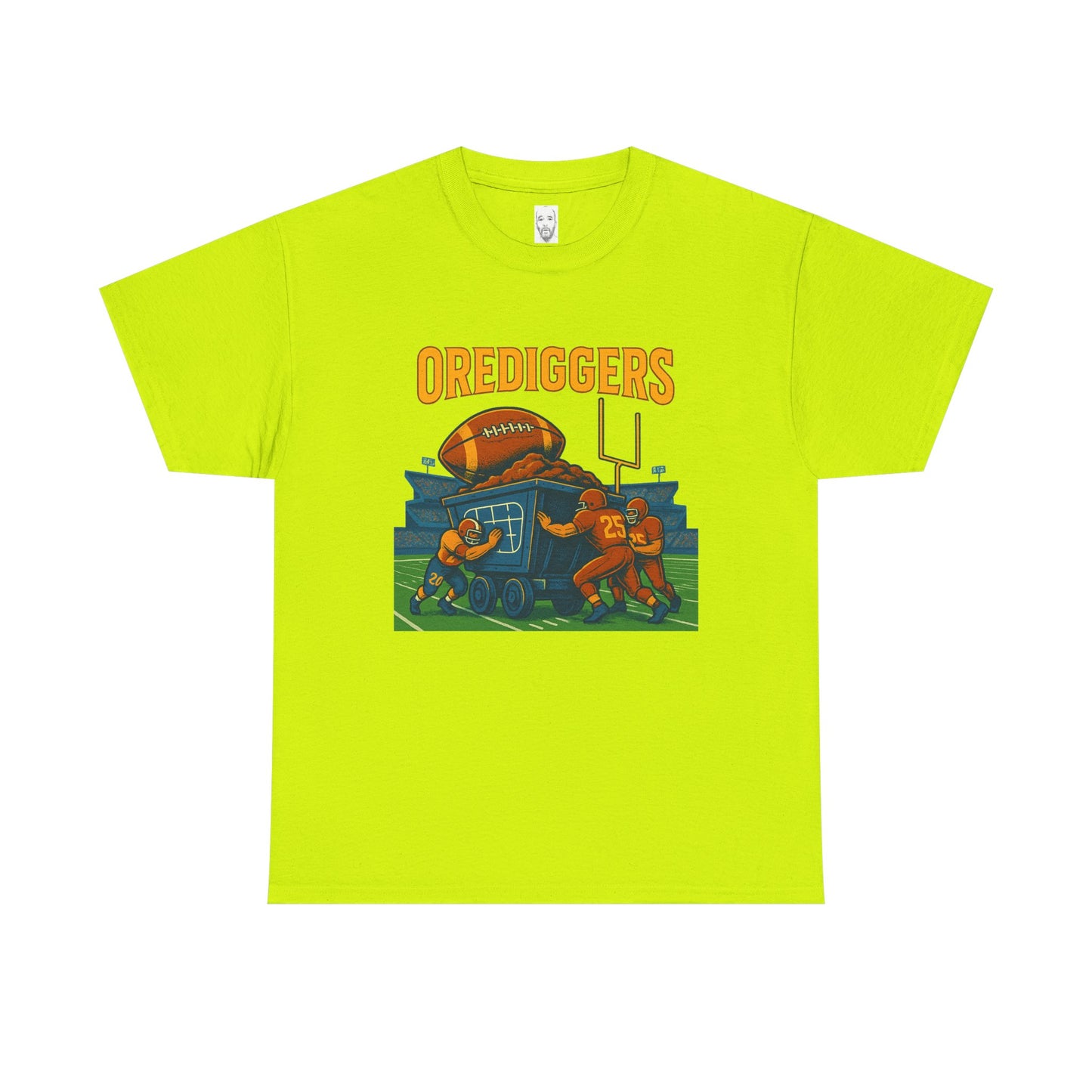 Unisex Heavy Cotton Tee - Orediggers Sports Tee for Game Day
