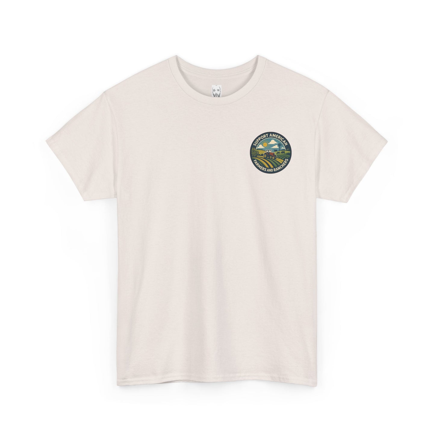 Support American Farmers Unisex Heavy Cotton Tee