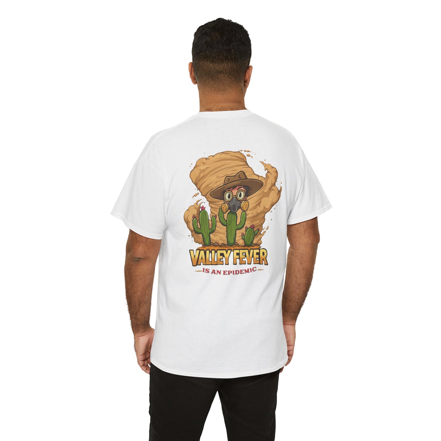 Valley Fever Is an Epidemic Unisex Heavy Cotton Tee - Fun and Unique Graphic T-Shirt