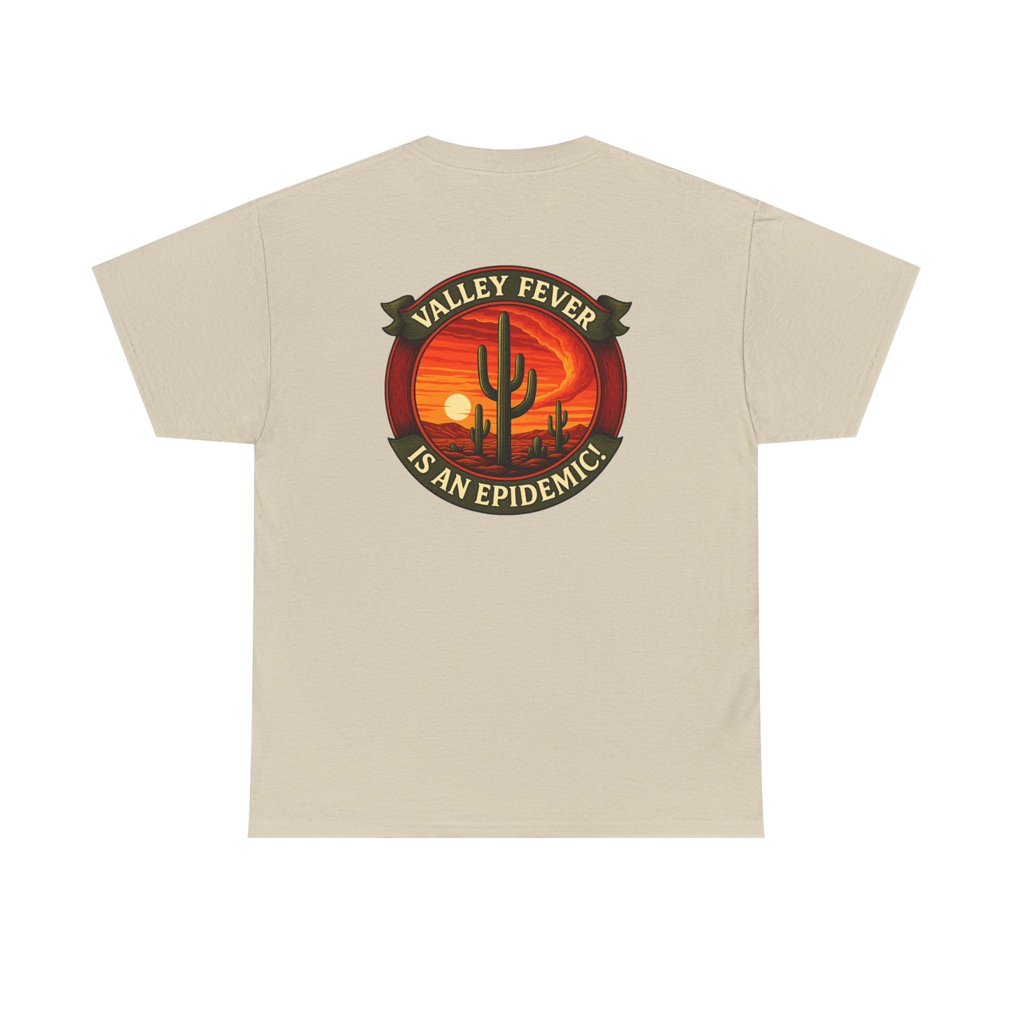 Valley Fever Awareness Unisex Heavy Cotton Tee