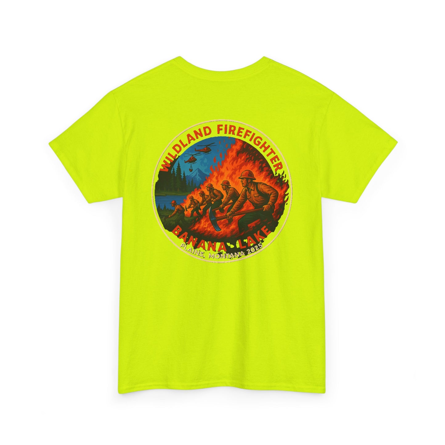 Wildland Firefighter Tee - Graphic Tee for Outdoor Enthusiasts, Casual Wear, Gift for Firefighters, Hiking Apparel, Adventure Shirt