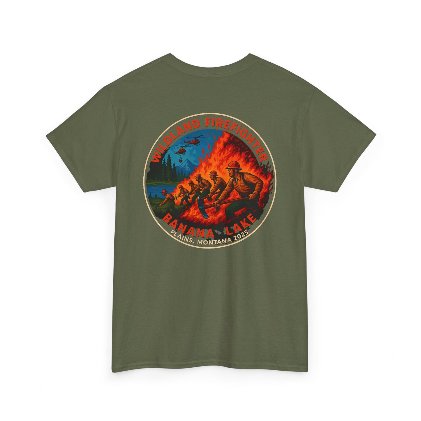 Wildland Firefighter Tee - Graphic Tee for Outdoor Enthusiasts, Casual Wear, Gift for Firefighters, Hiking Apparel, Adventure Shirt