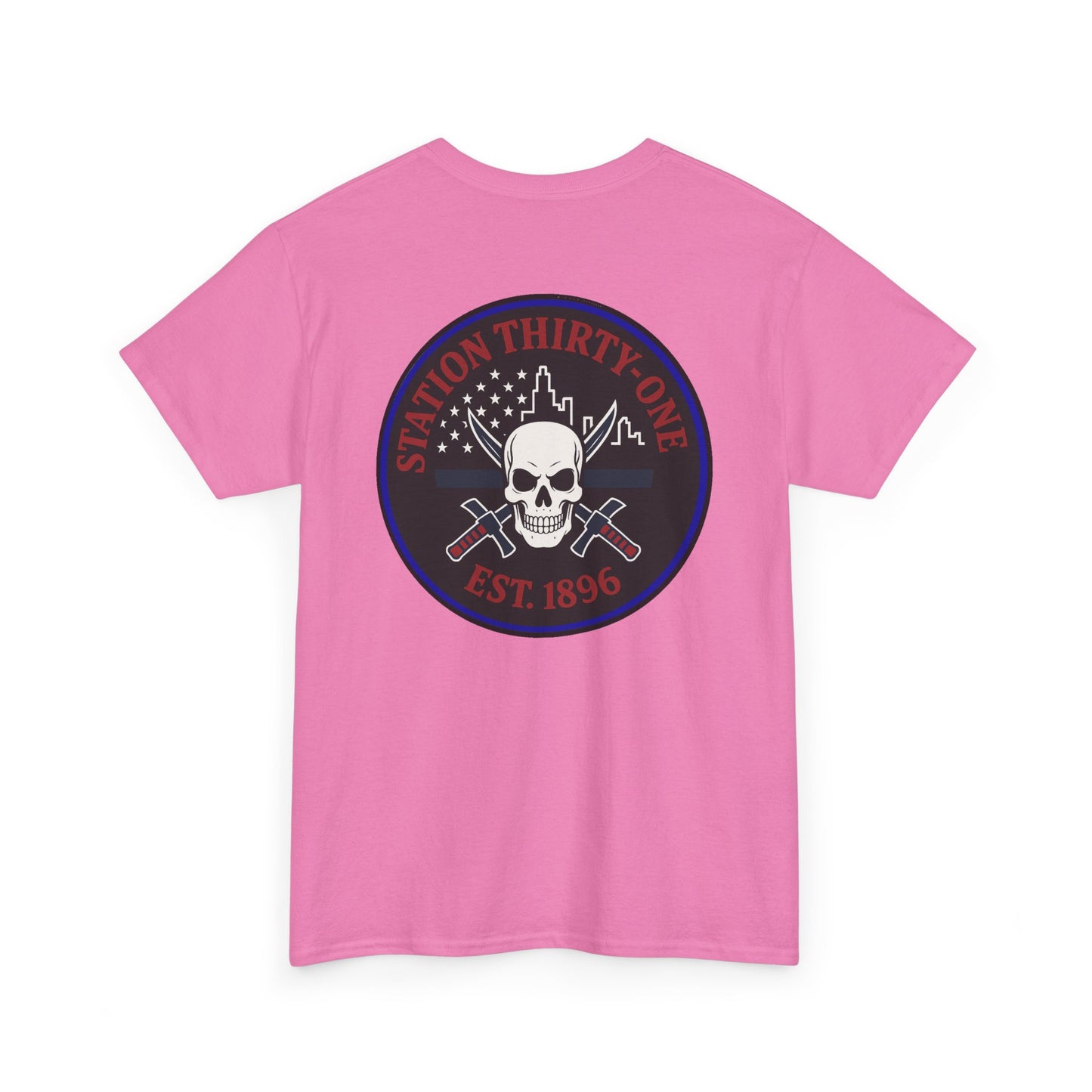 Retro Station 31 Skull Graphic Tee, Unisex Casual Shirt, Edgy Everyday Wear, Perfect for Gifting, Unique Art T-Shirt,