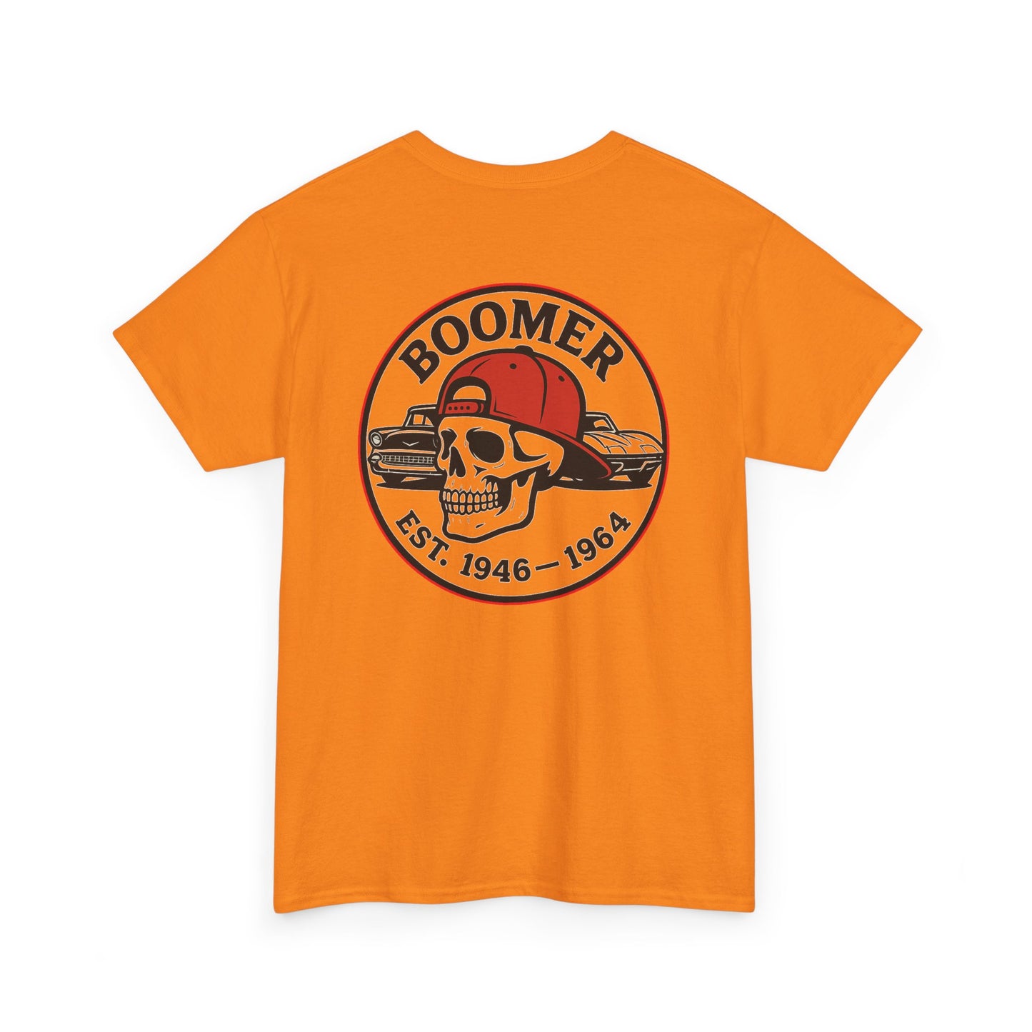 Cool Vintage Boomer Tee, Unisex Graphic Tee, Retro Skull Shirt, Gift for Dads, Birthday T-Shirt