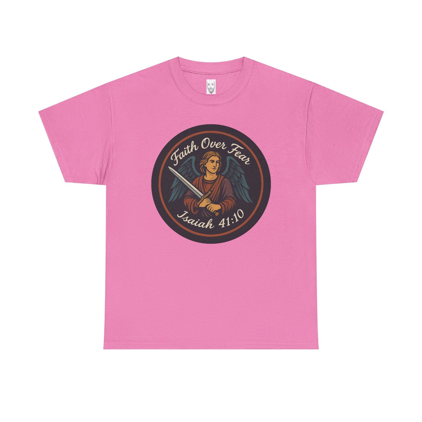 Faith Over Fear Unisex Heavy Cotton Tee – Inspirational Christian Apparel