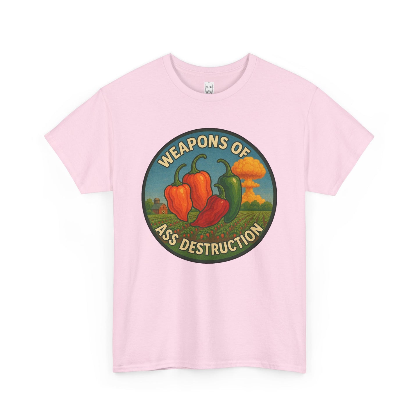Funny Unisex Heavy Cotton Tee - Weapons of Ass Destruction