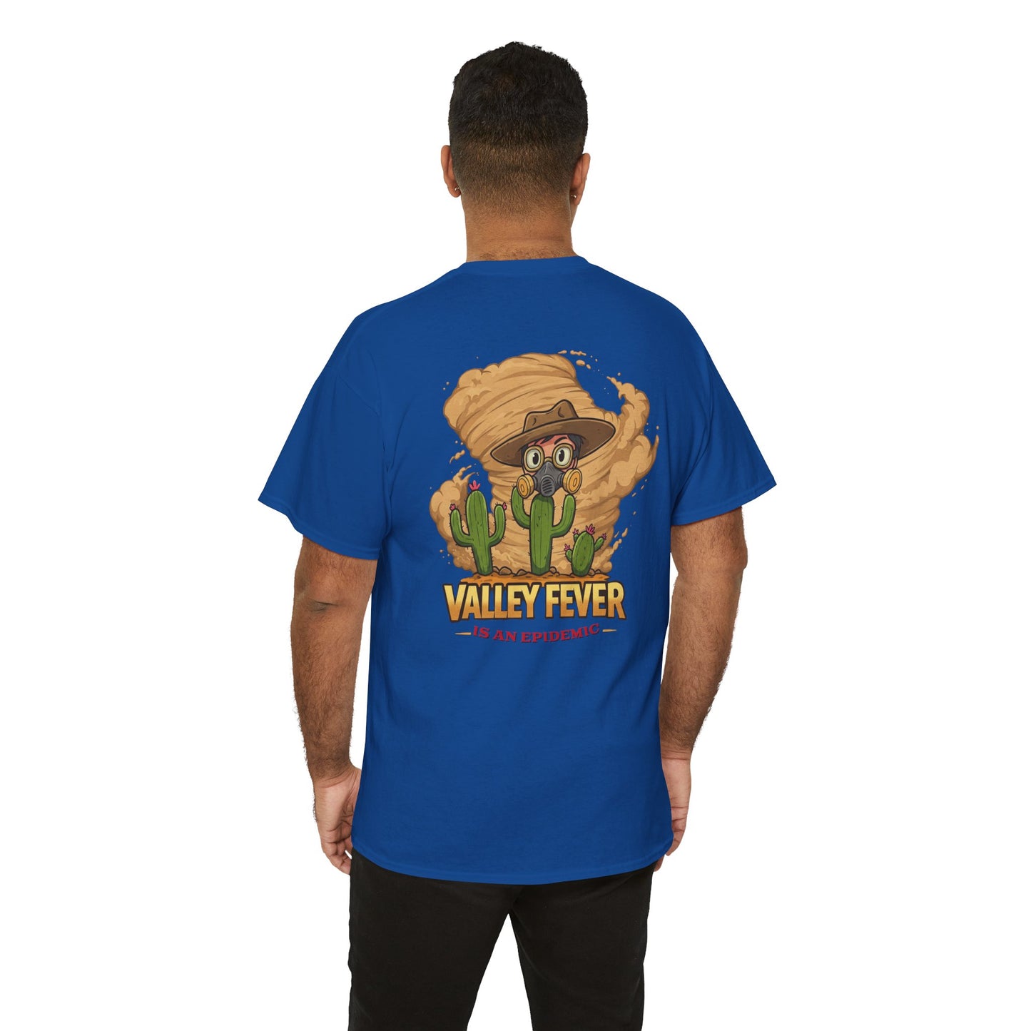 Valley Fever Is an Epidemic Unisex Heavy Cotton Tee - Fun and Unique Graphic T-Shirt