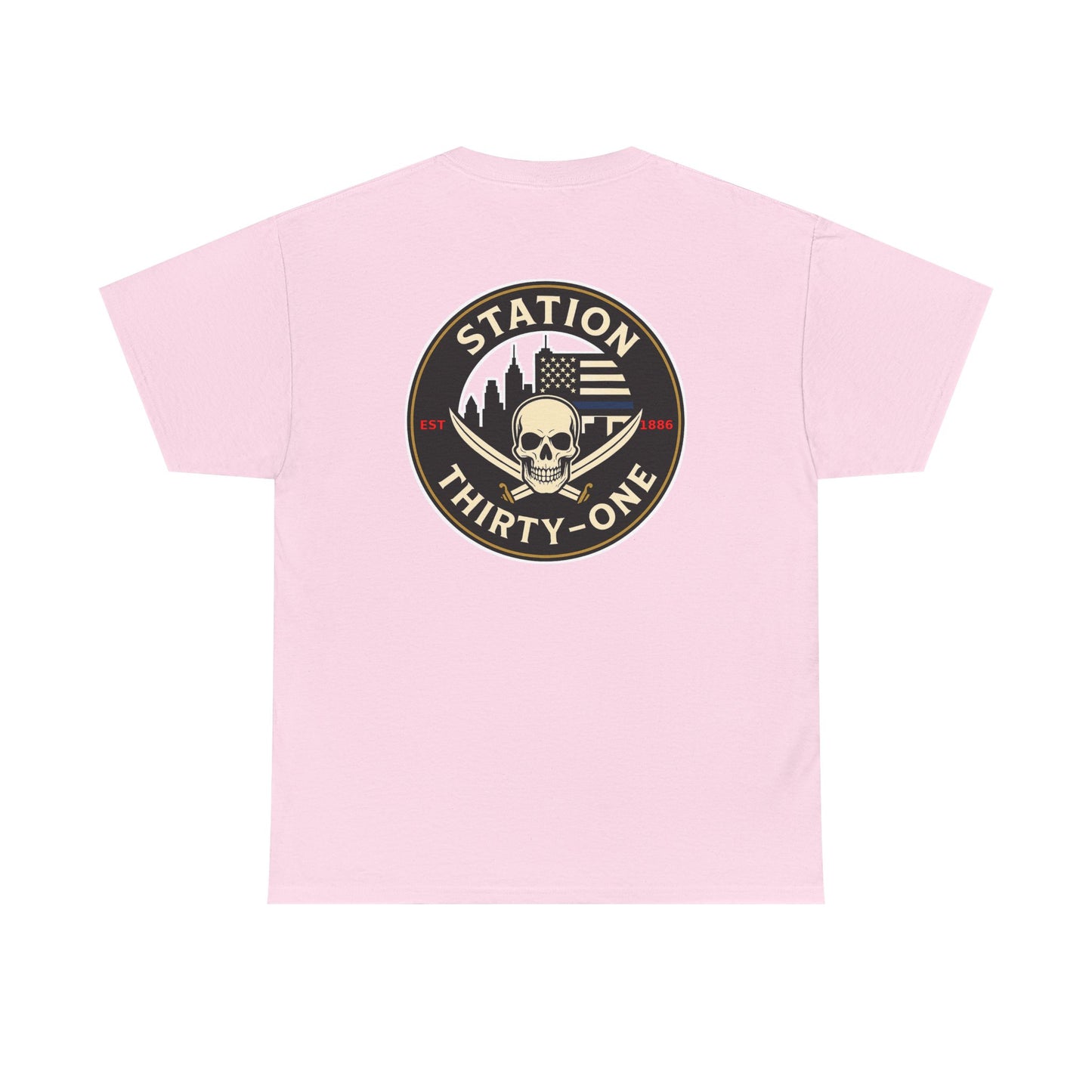 Unisex Heavy Cotton Tee - Station Thirty-One Fitness Graphic T-Shirt