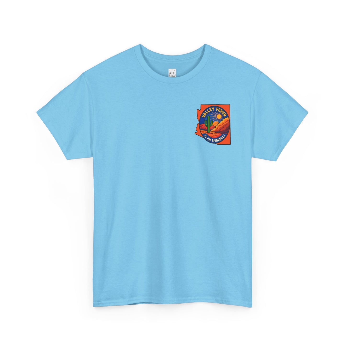 Valley Fever Epidemic Unisex Heavy Cotton Tee - Support Health Education