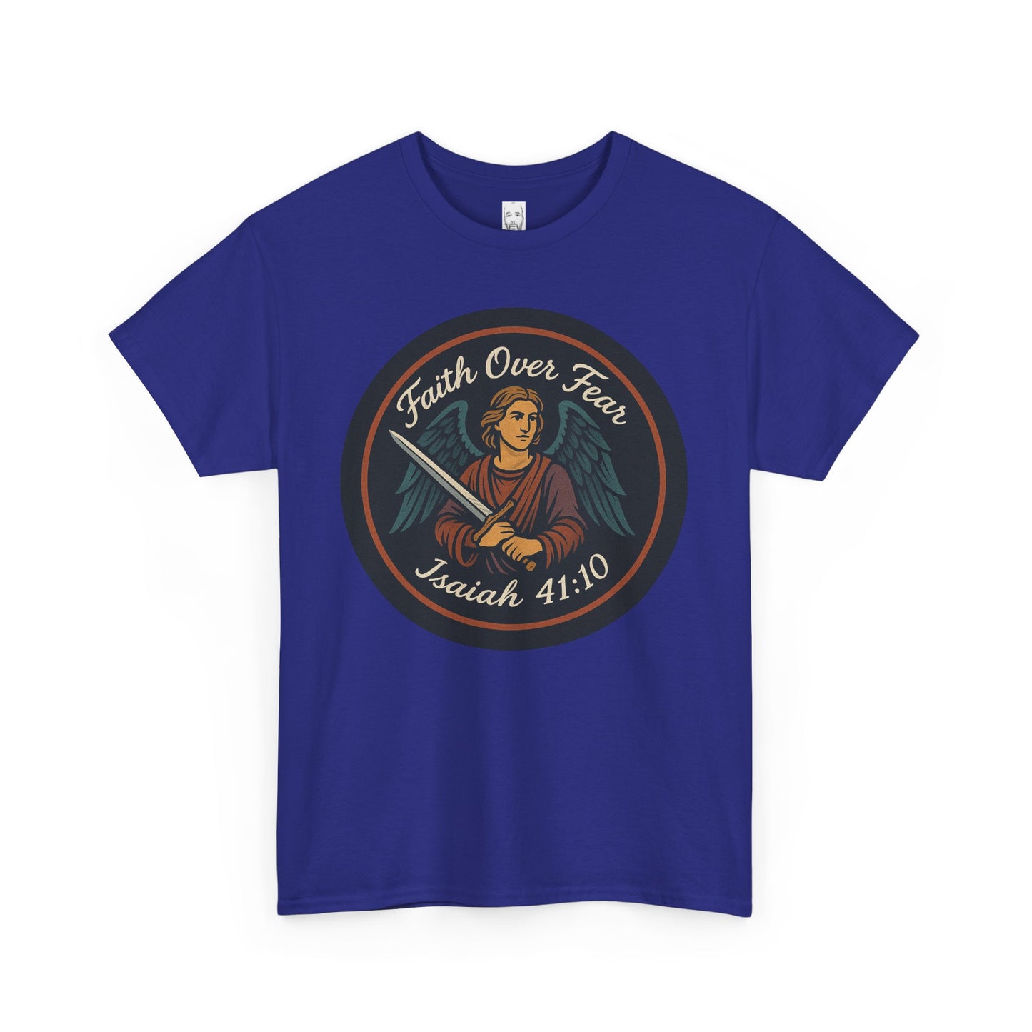 Faith Over Fear Unisex Heavy Cotton Tee – Inspirational Christian Apparel