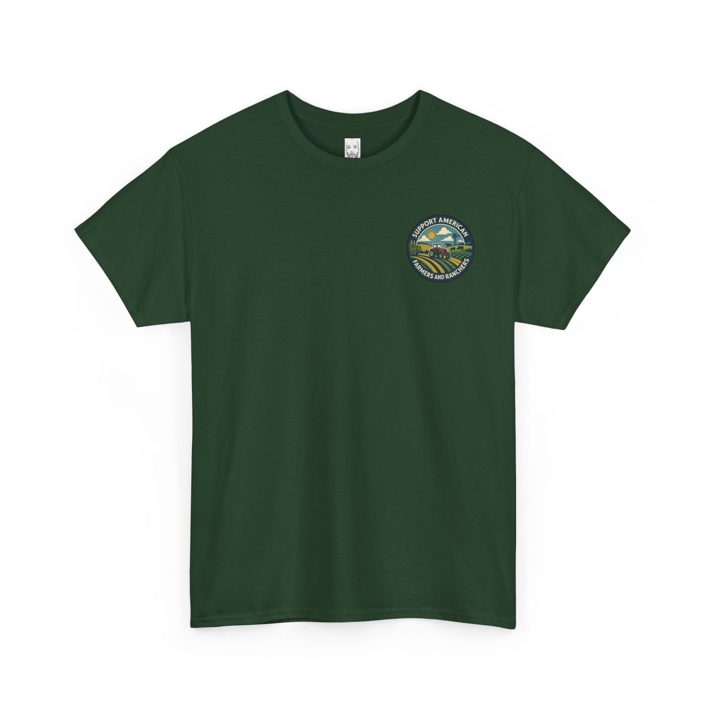 Support American Farmers Unisex Heavy Cotton Tee