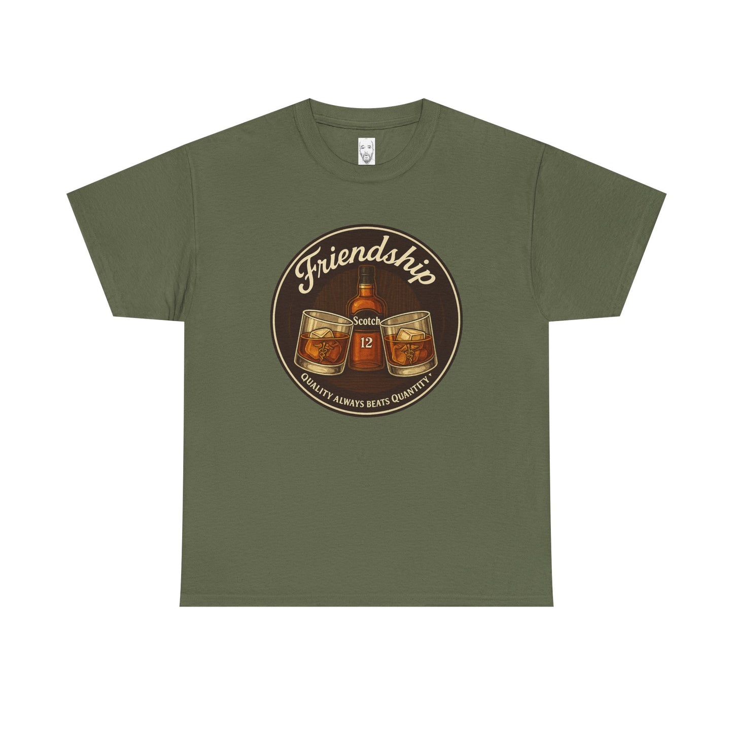 Friendship Bond Unisex Heavy Cotton Tee, Friendship Gift, Unique Gift for Friends, Casual Wear, Best Friend Tee, Gift for Him/Her