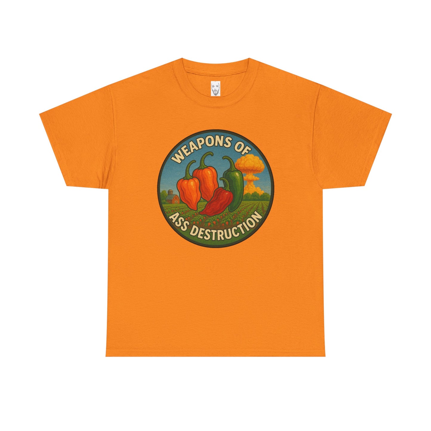 Funny Unisex Heavy Cotton Tee - Weapons of Ass Destruction