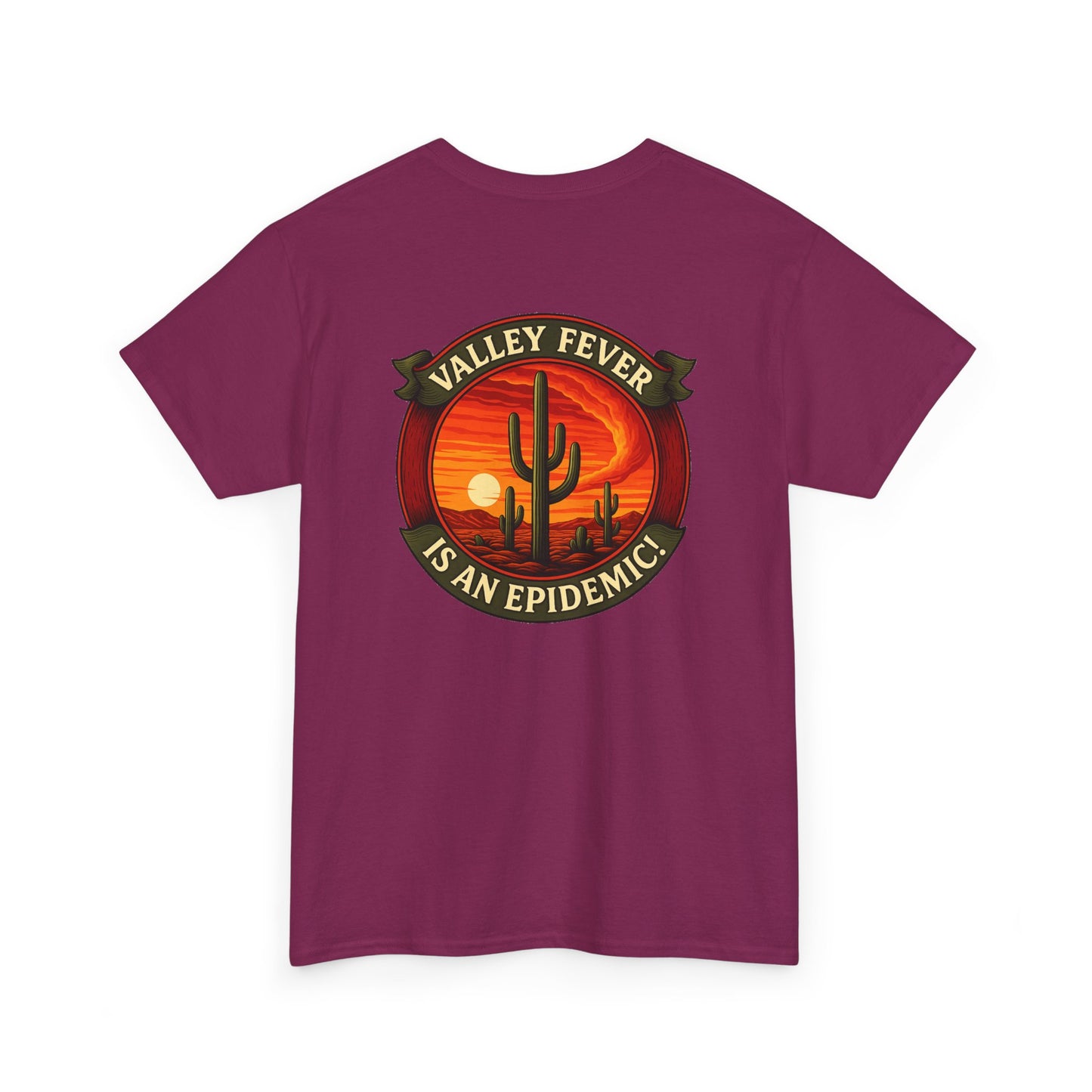 Valley Fever Awareness Unisex Heavy Cotton Tee