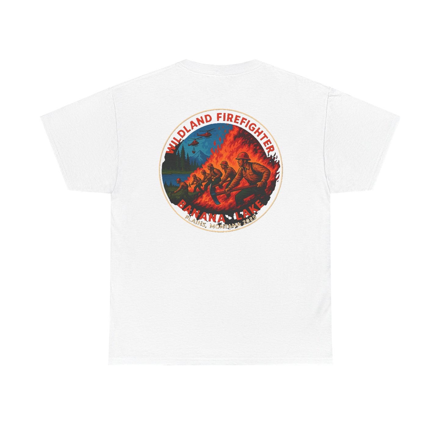Wildland Firefighter Tee - Graphic Tee for Outdoor Enthusiasts, Casual Wear, Gift for Firefighters, Hiking Apparel, Adventure Shirt