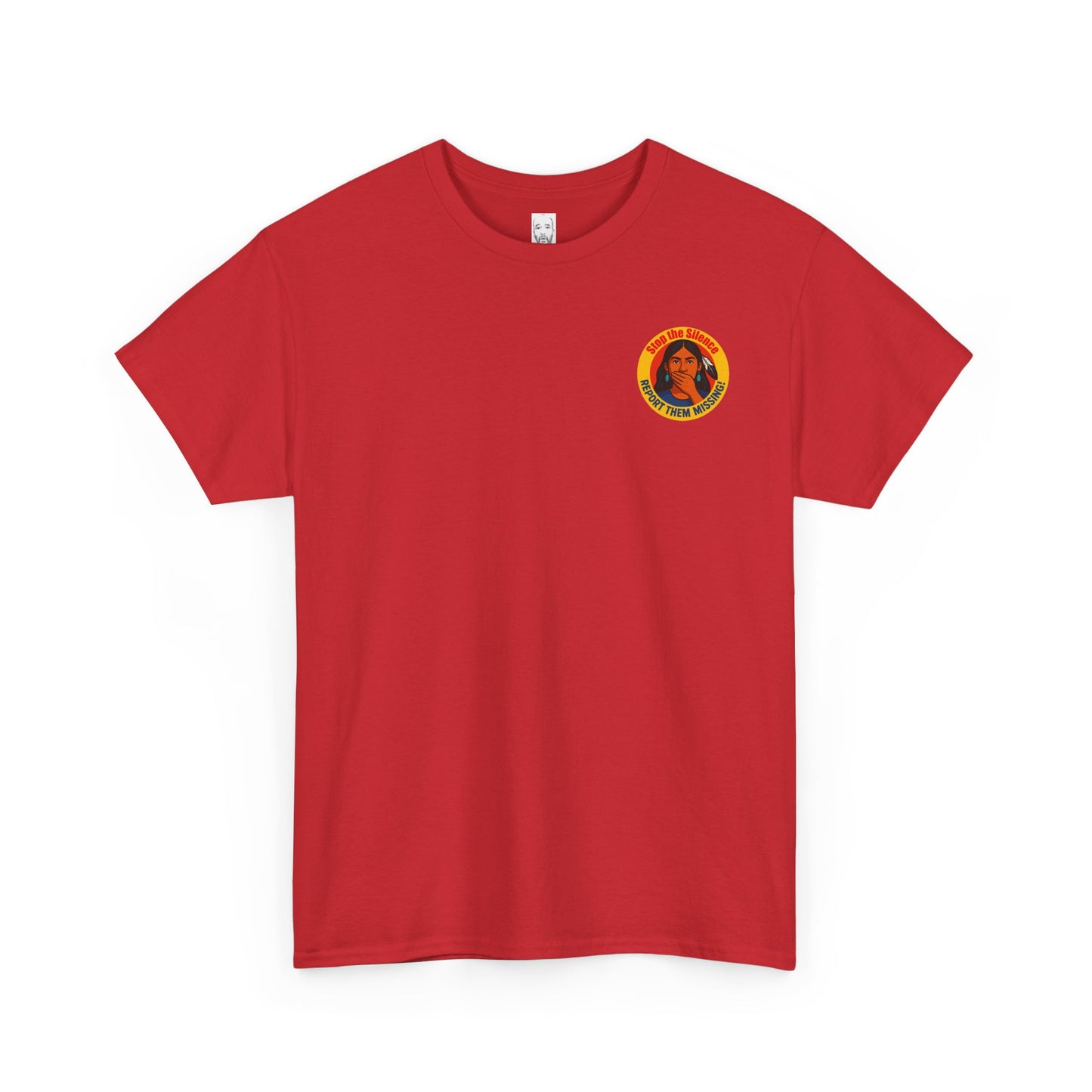 Stop the Silence Unisex Heavy Cotton Tee - Stop the Silence Abduction Awareness Shirt