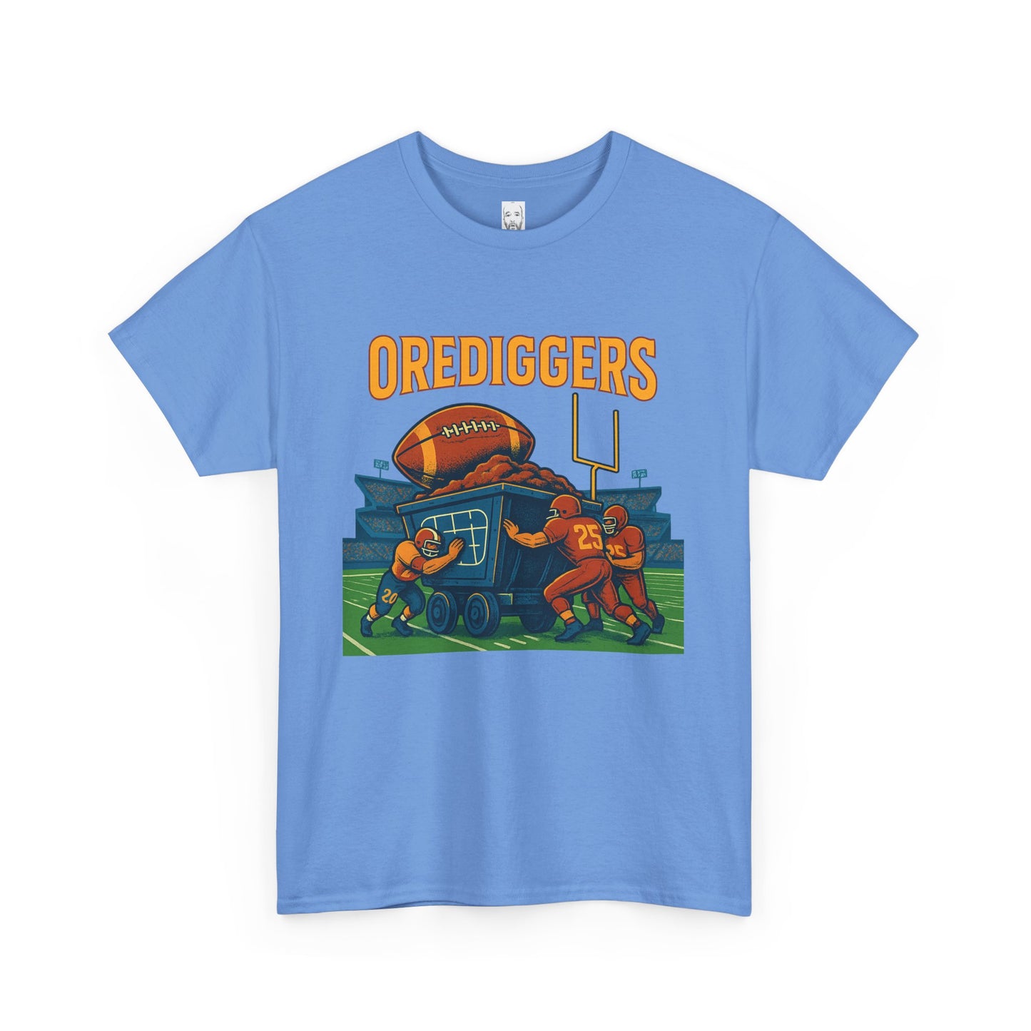 Unisex Heavy Cotton Tee - Orediggers Sports Tee for Game Day